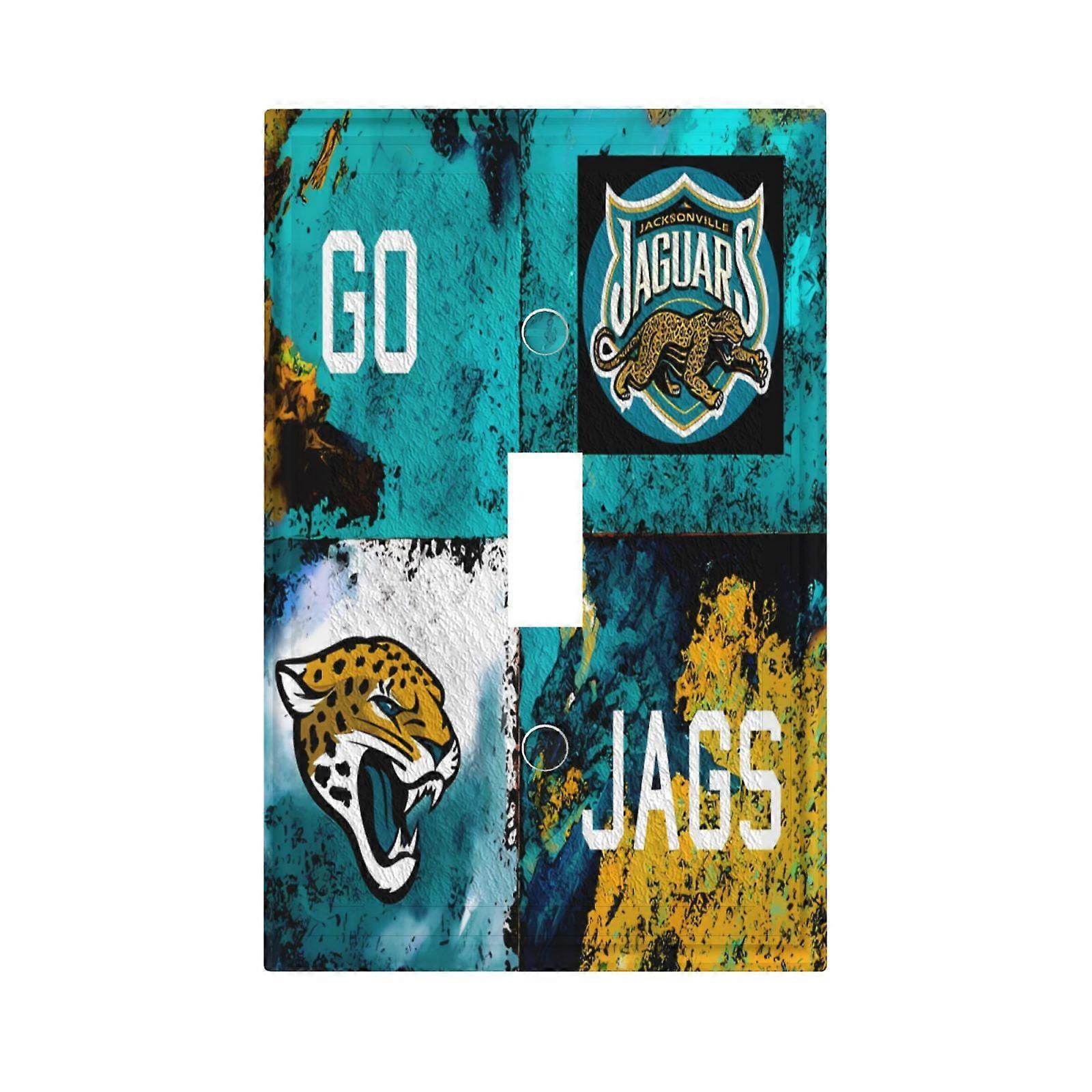 Jaguars Switching Lights Single Leather Roman Frame Switch Panel Wall Panel Single Double/Pull Light Switch