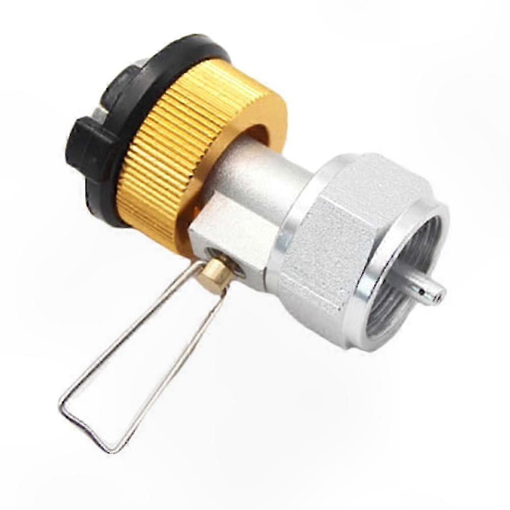 Double Gas Charging Valves Adapter for Gas Tank Connection