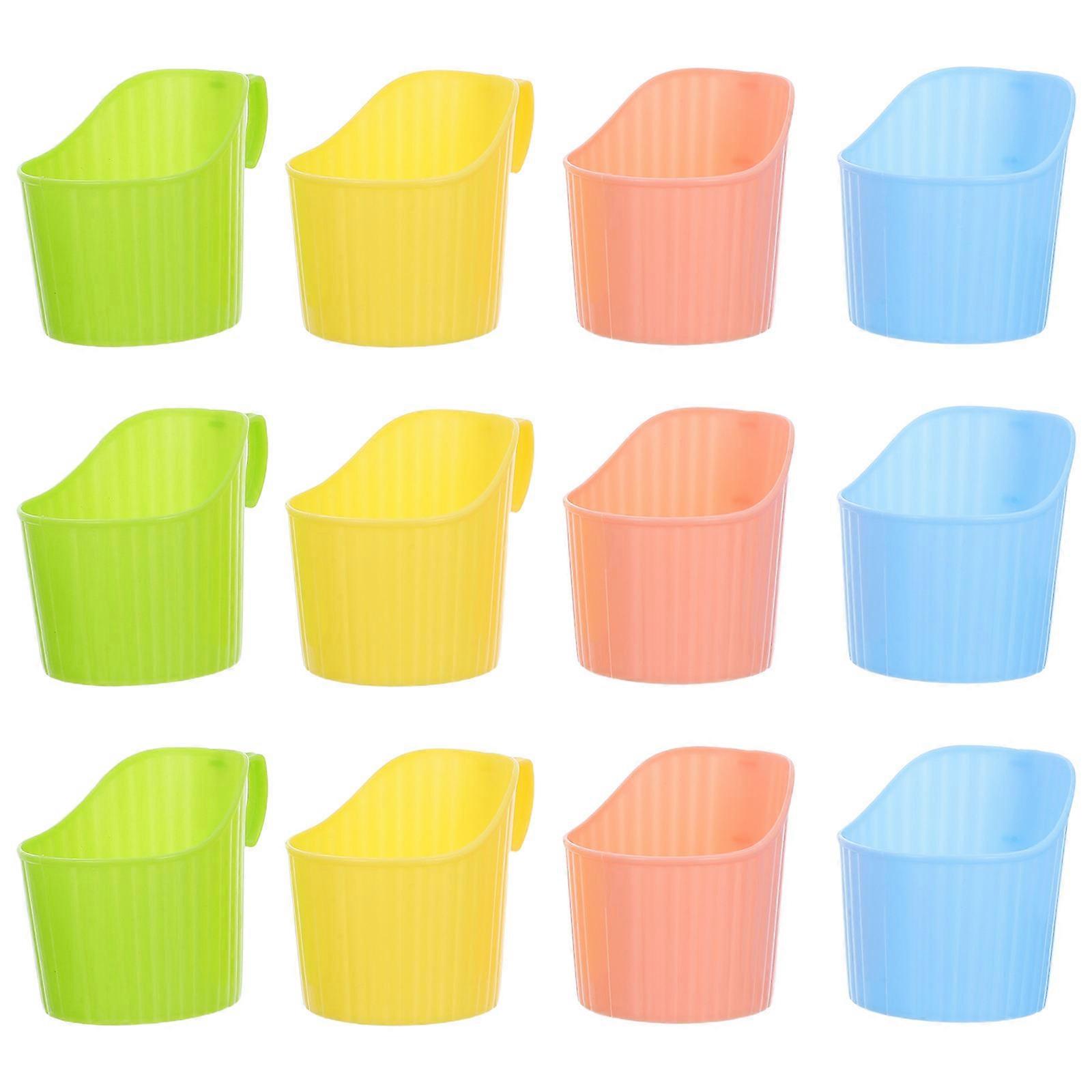 Disposable Cups Cup Holder for Anti-Scalding Paper Cup Holder 80Pcs Multi Color