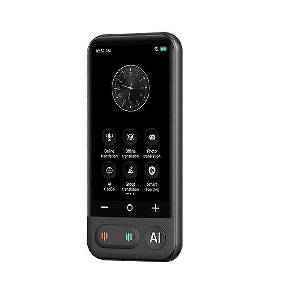 Z16 AI Intelligent Voice Real Time Translator Machine 139+ Multi Online Language 4Inch Screen Portable Offline Tradutor