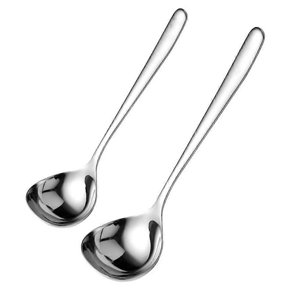Buffet Serving Utensils Stainless Steel Spoon for Kitchen 8Pcs
