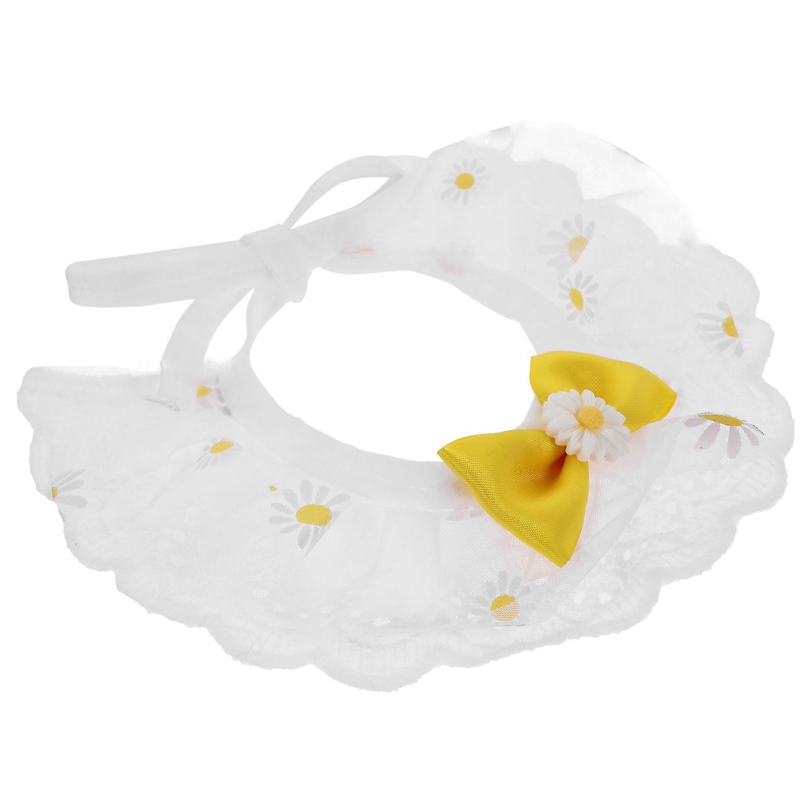 Chic Cat Collar 4Pcs Ideal For Pet And Dog Lovers Comfortable Polyester Neck Accessory For Photo Shoots