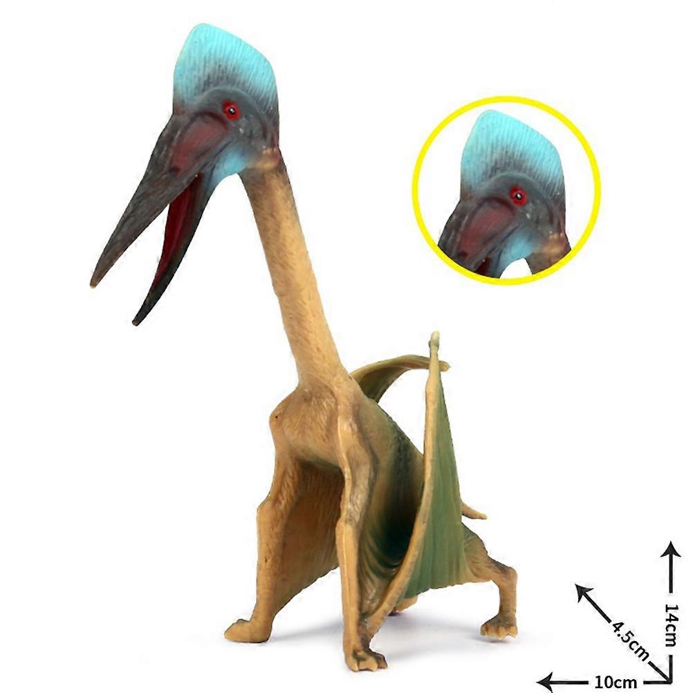 Dinosaur Action Figures Pterosaurs Model Office Decor Realistic Simulation Plastic Gift 1Pcs