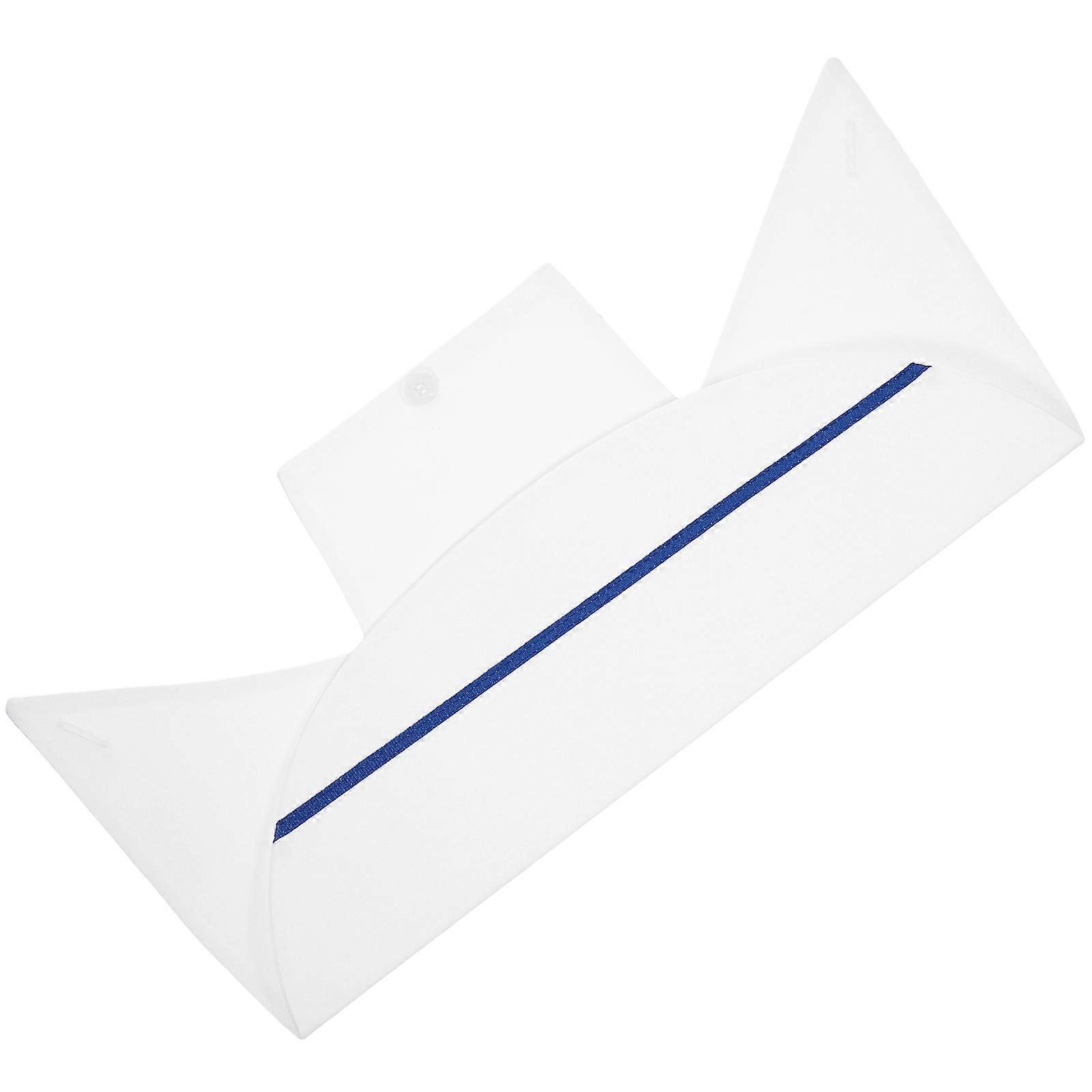 Nurse Costume Accessories Cap for Nurses Hat Shape Work Use White 1Set