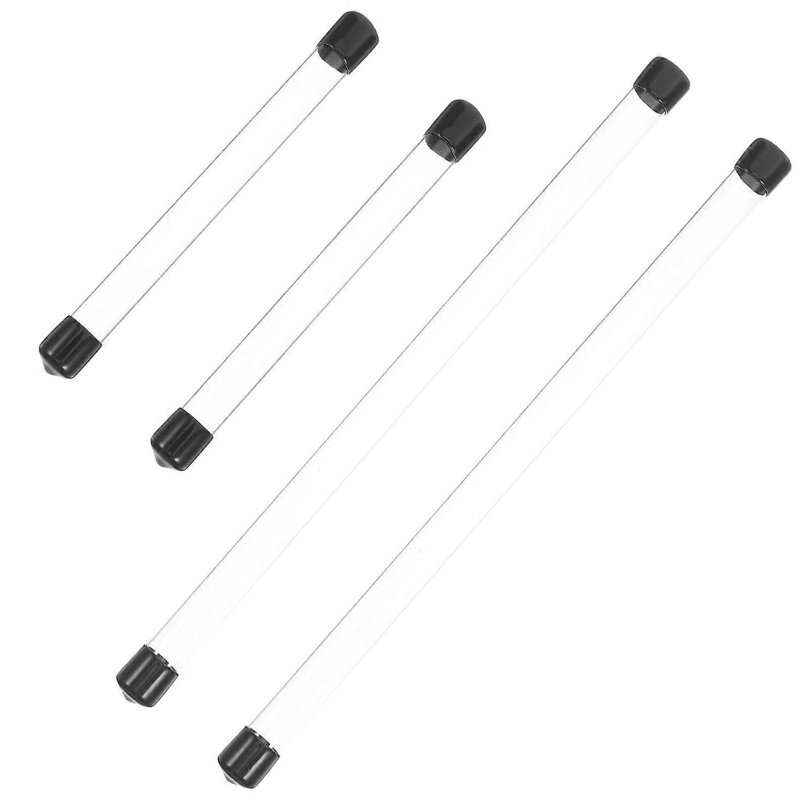 Transparent Plastic Storage Tubes for Incense Sticks 20Pcs Portable Set