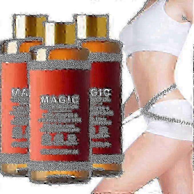 マジック ボディ オイル - 100ml、3 個の引き締めオイル、マジック ラグジュアリー ボディ オイル モイスチャライザー、腕、胸、太もも、引き締めとリフティングに多目的ボディ オイル