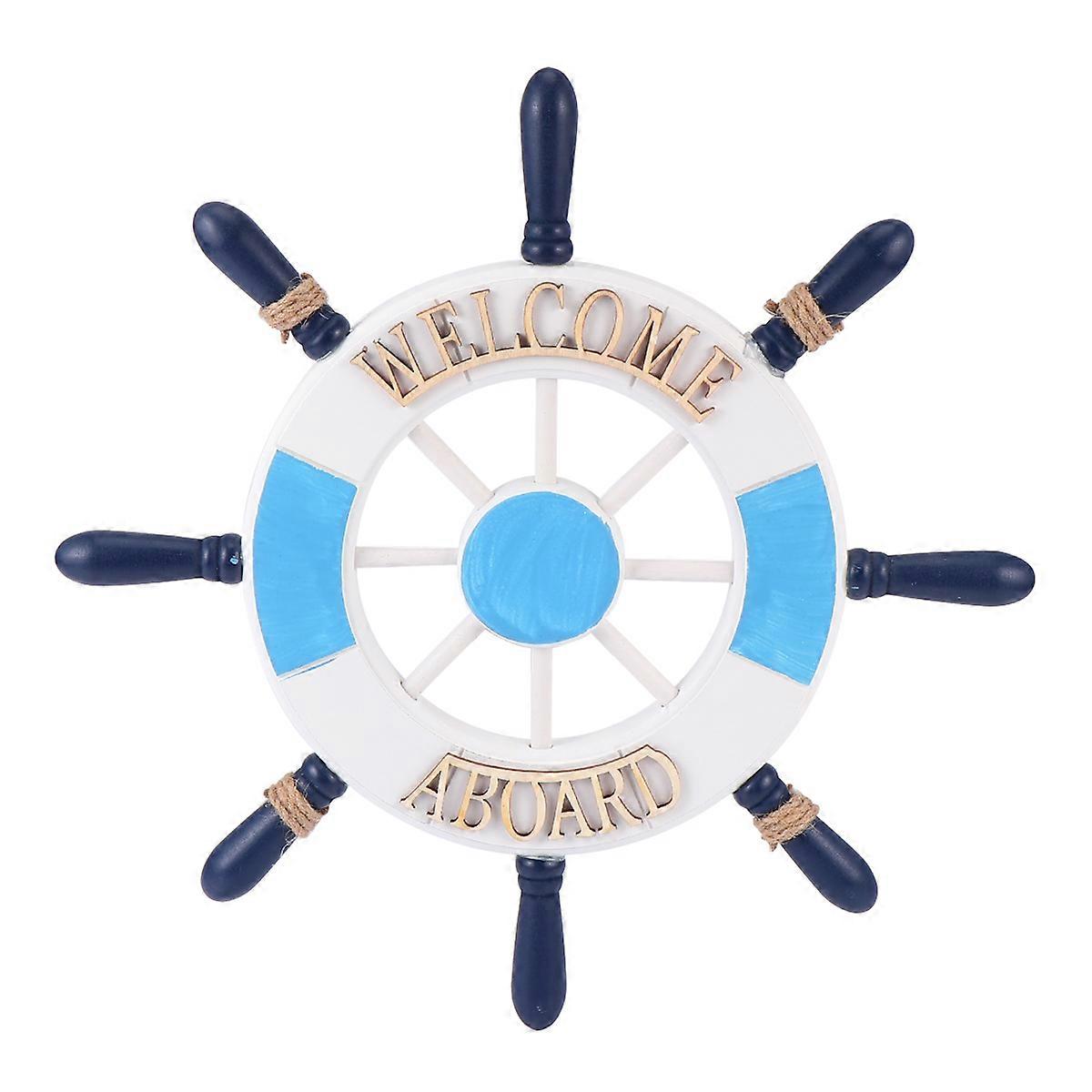 Mediterranean Style Sign Board for Creative Wall Decoration 3Pcs