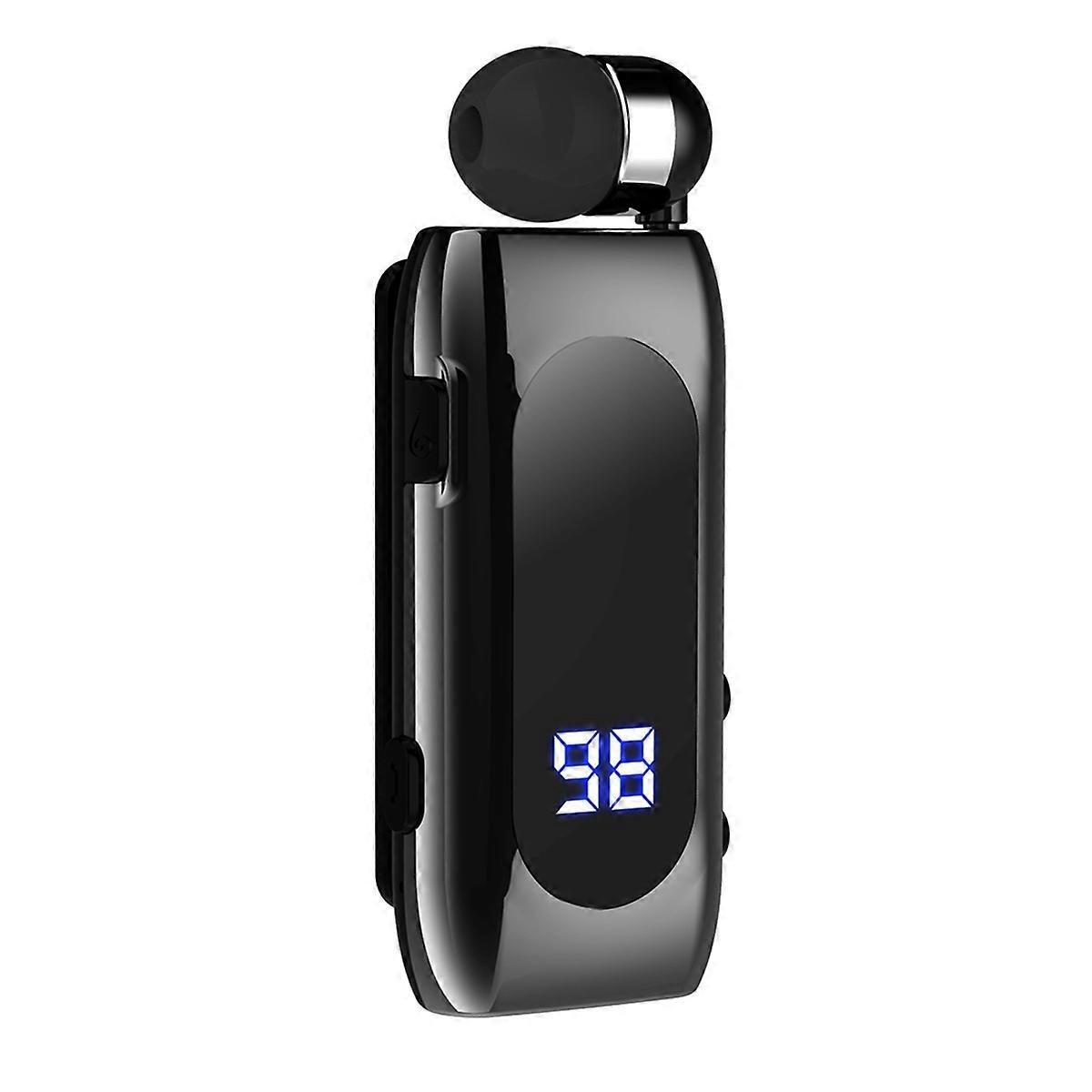 K55 Lavalier Retractable Headset BT5.2 Call Reminder Vibration Motion Clip Driver Auricular Headset