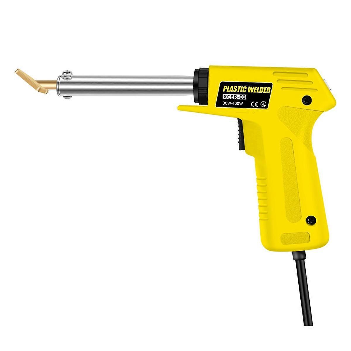 30-100W Plastic Welder Kit with Soldering Iron Tips, EU Plug