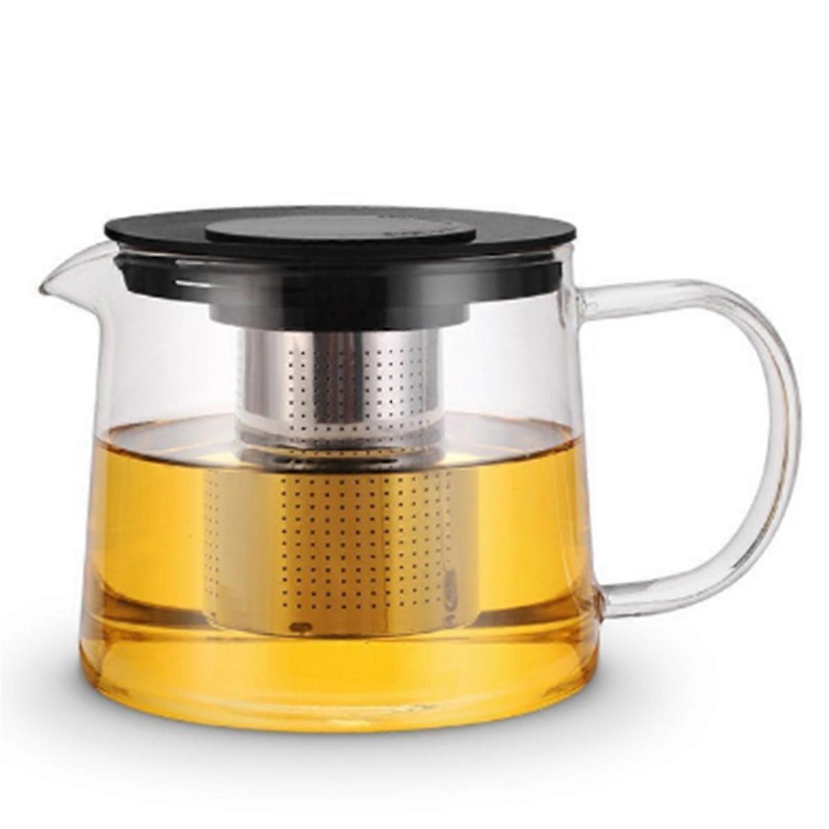 Glass Teapot with Infuser - 1000ml Tea Kettle Safe Tea Pot