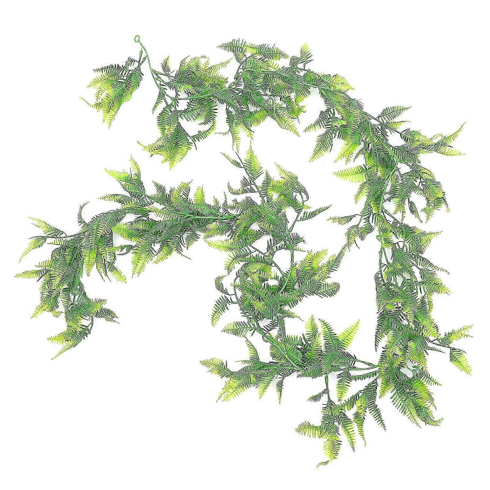 Artificial Greenery Stems Leaf Vine Wedding Decor Realistic 182x20cm 1Pc
