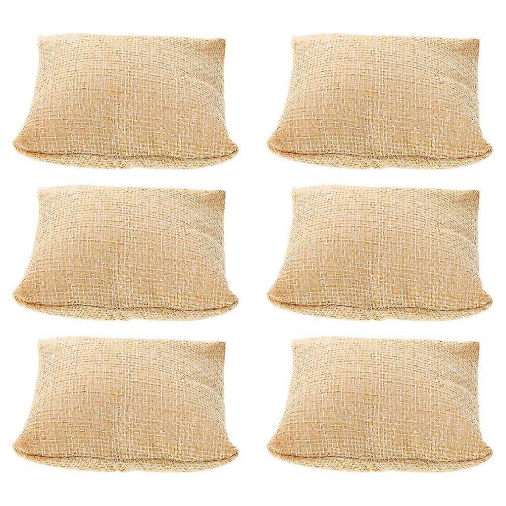 Watch Bracelet Display Soft Pillows for Watch Storage 12Pcs Khaki Cushions
