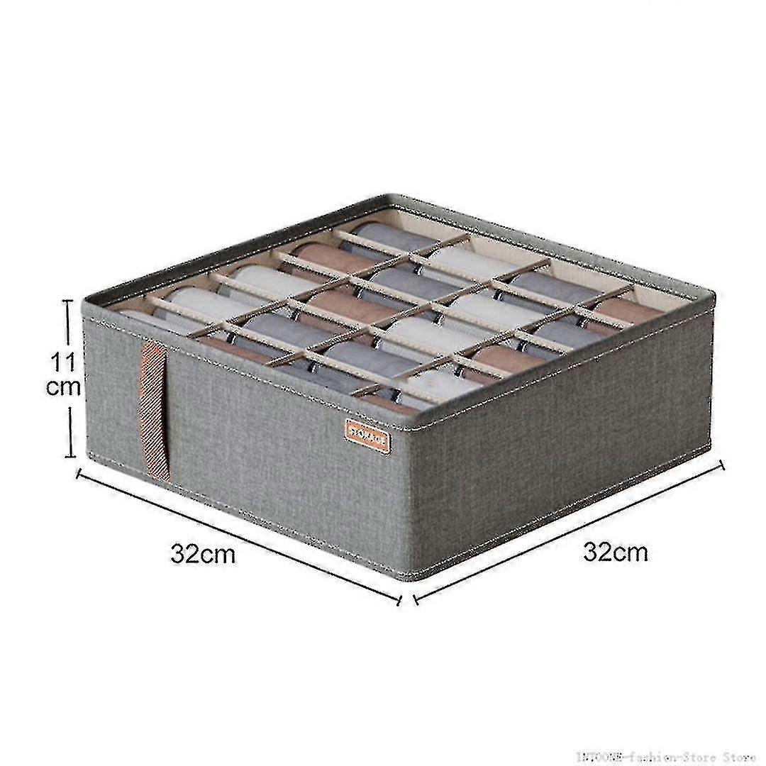 Storage Box For Underwear Socks Drawer Organization System Wardrobe Organizer 26s