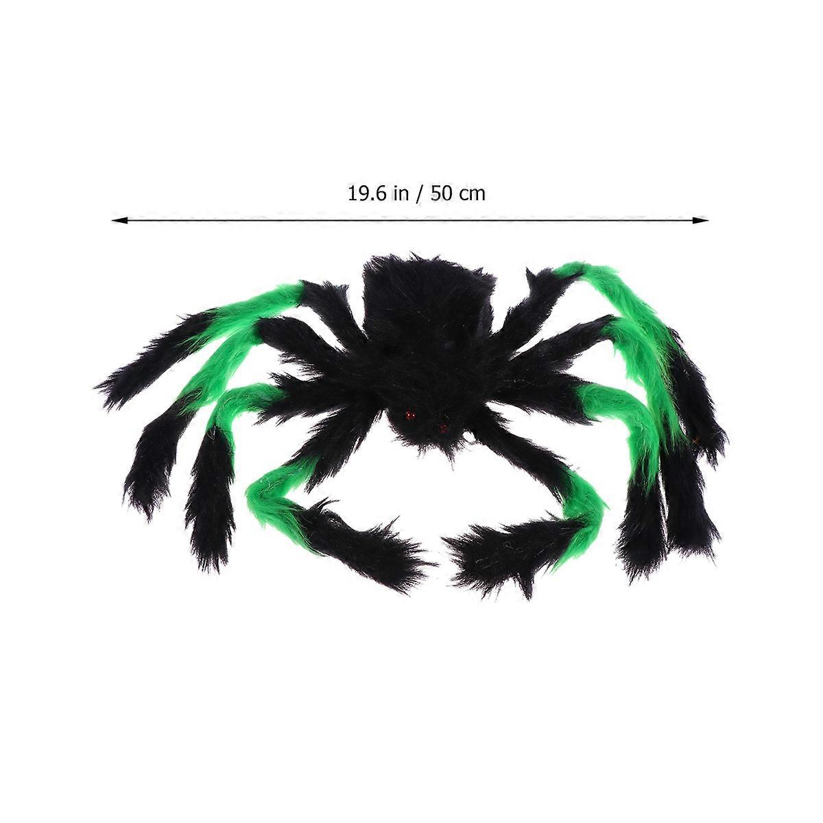 Halloween Decoration Plush Spider Toy Simulation 30cm Size