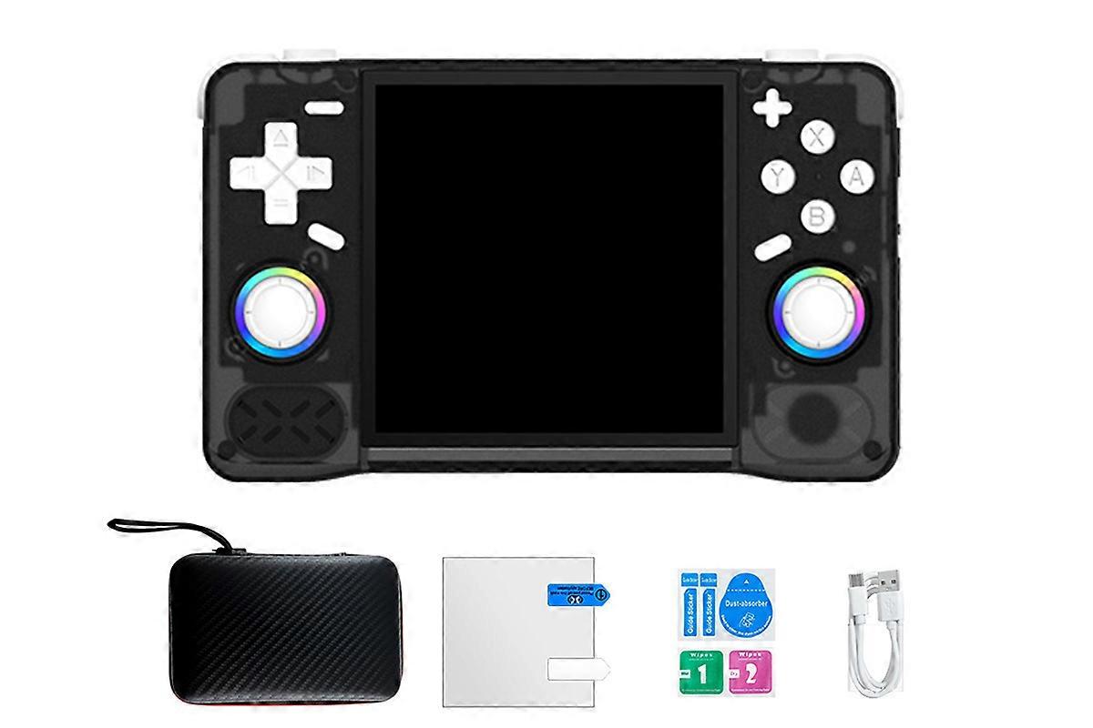 128G Handheld Game Console Portable Retro Game Player with Dual Joysticks -Black