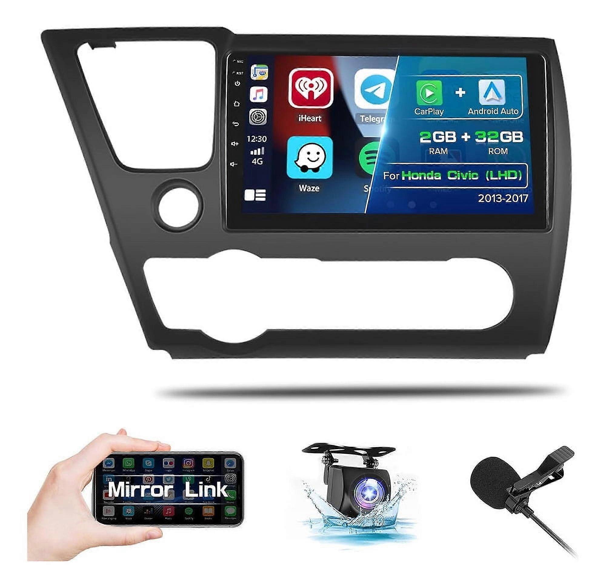 Stereo Radio for honda civic 2013-2017 Android Carplay GPS 2G+32G