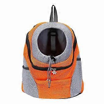 Travel Pet Dog Carrier Puppy Travel Mesh Backpack Front Portable Shoulder Bag -JA 25-26