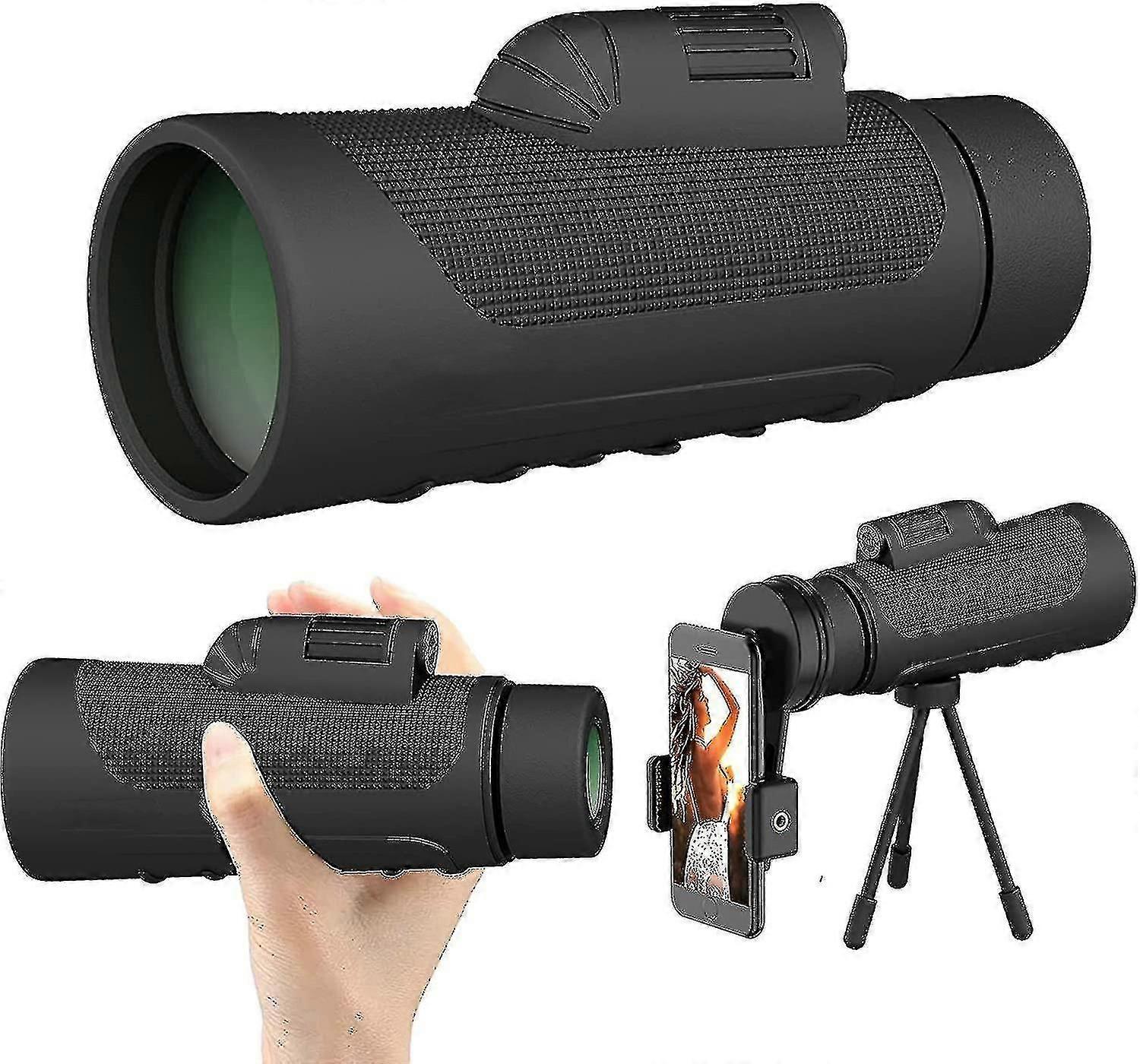 10x42 Monocular Telescope, Hd High Power Monocular Scope Monocular