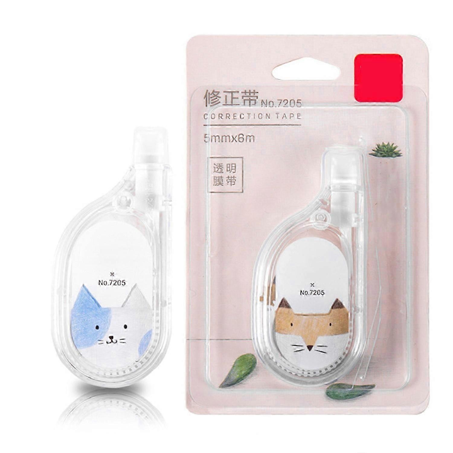 Correction Tape Smooth Easy Application Whiting Correction Tape for Students Office 6m Length