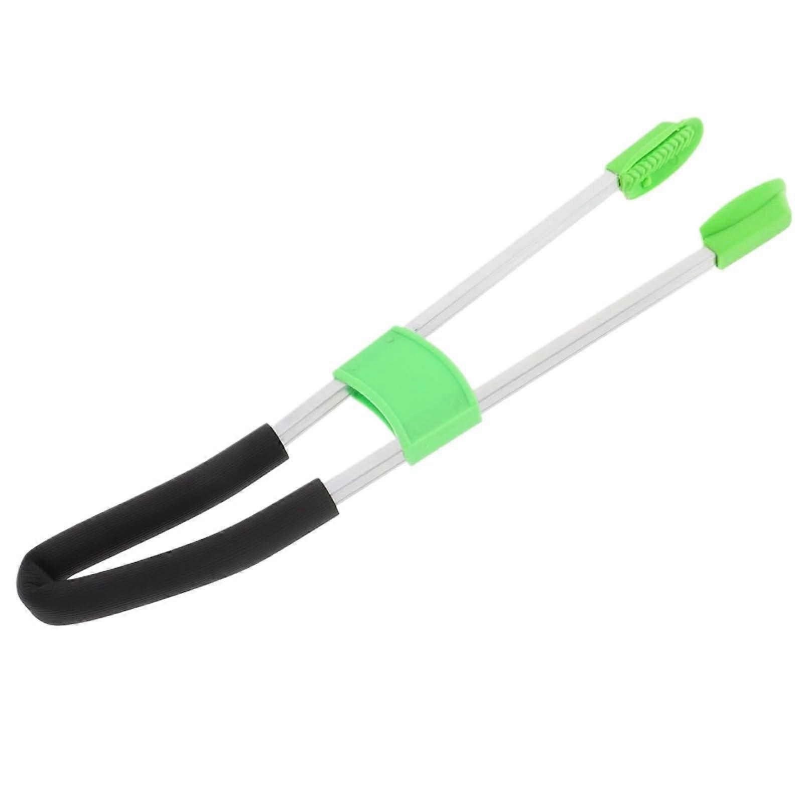 Leaf Grabber Stick Kitchen Reacher Garbage Litter Picker Tool 2 Pack Green 51 x 8.5 cm