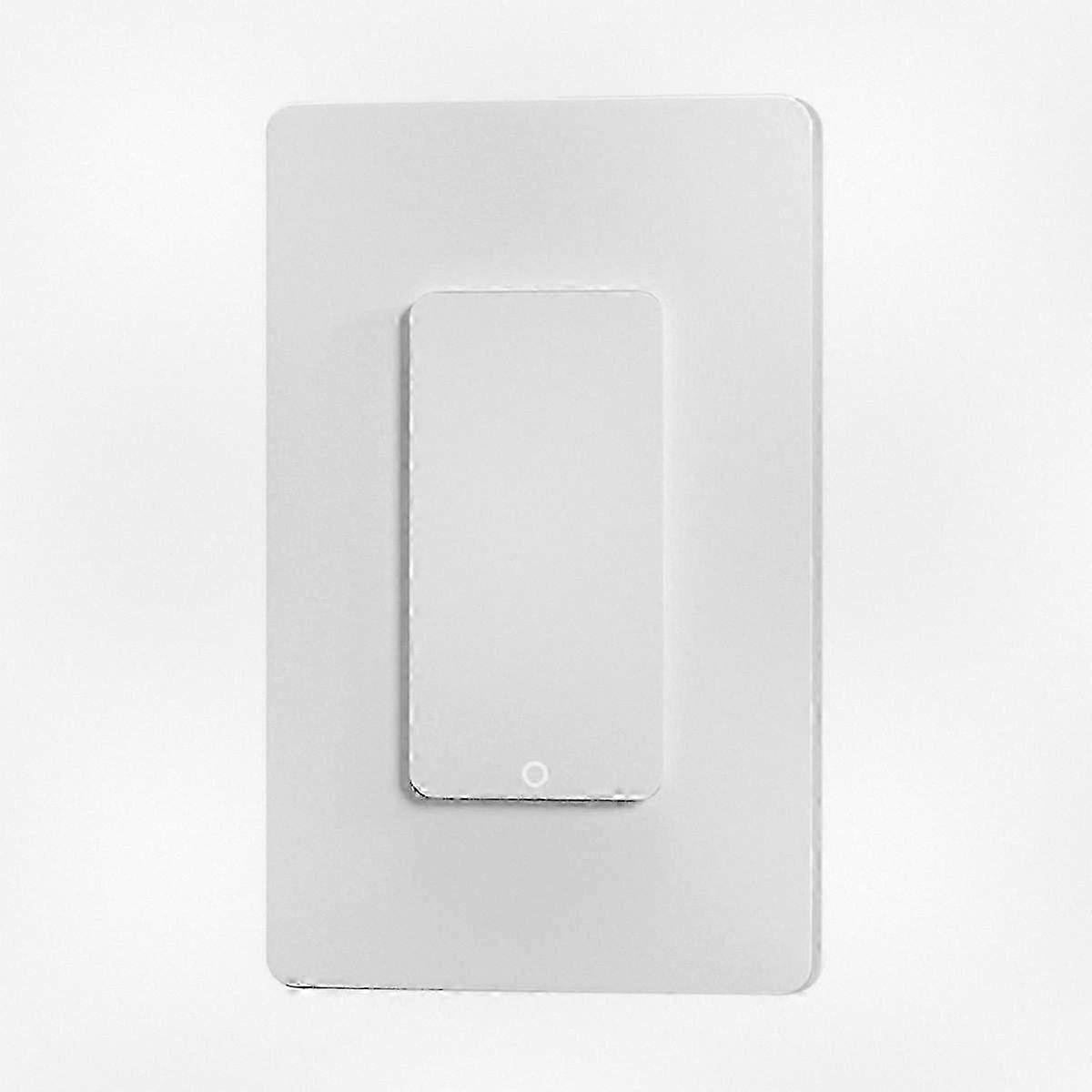 Tuya Zigbee smart wall switch with push button, timer, voice control, compatible with US standard plug, 1 gang