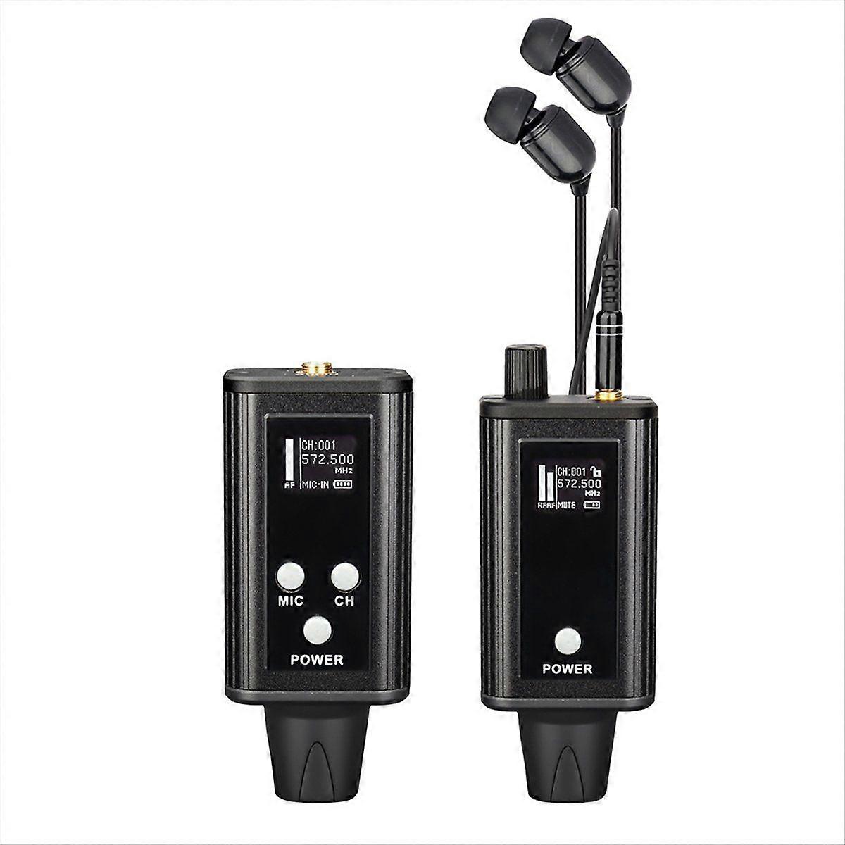 New DS100 Wireless Monitoring System UHF Wireless Digital Signal Transmission Portable Rechargeable