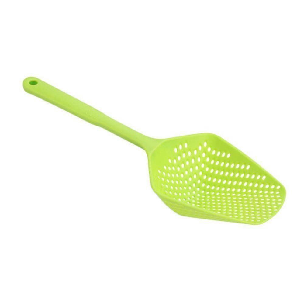 Colander Scoop Colander Spoon Kitchen Strainer Strainer Blue