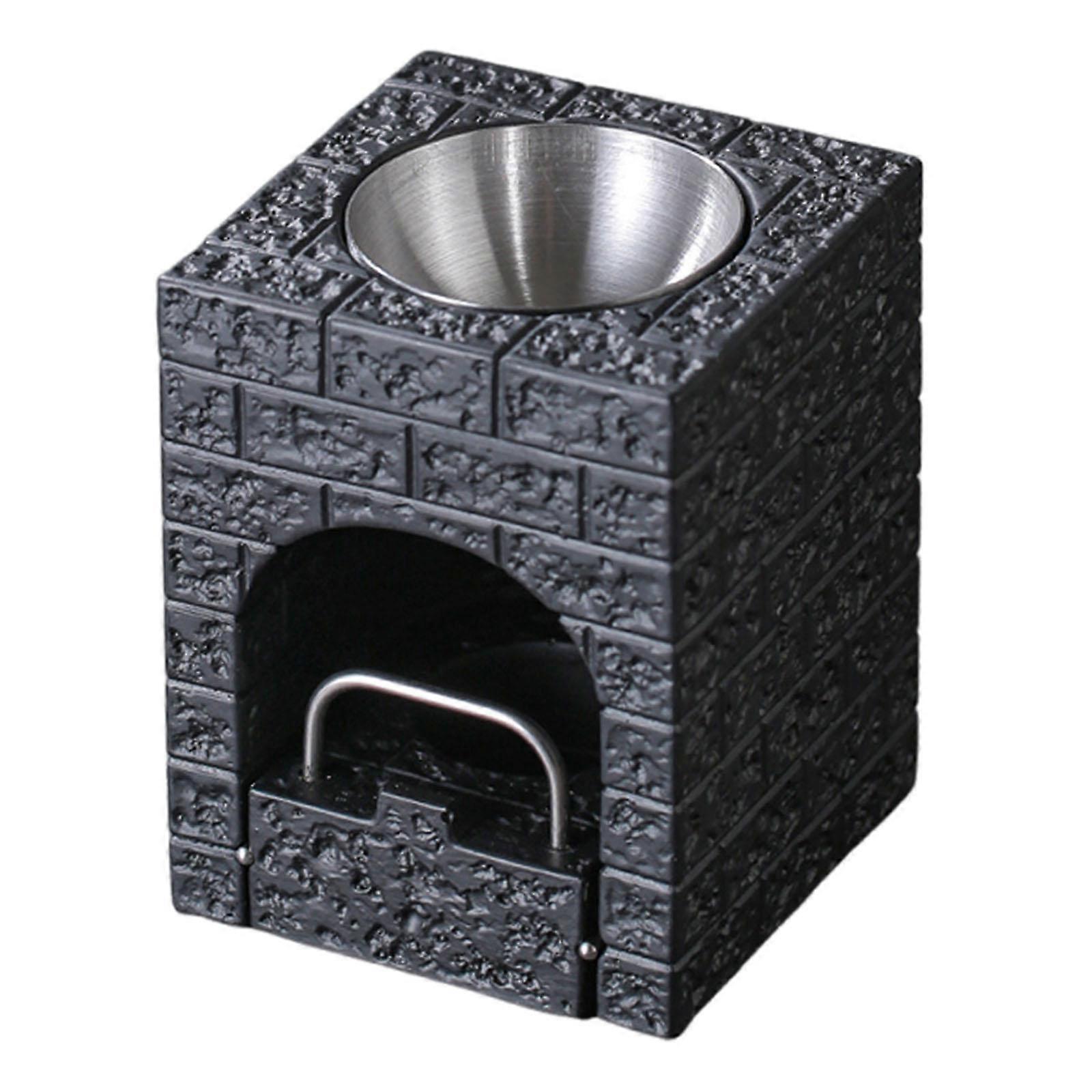 Essential Oil Burner Fragrance Diffuser Decorative Decor Desktop Warmer Tealight