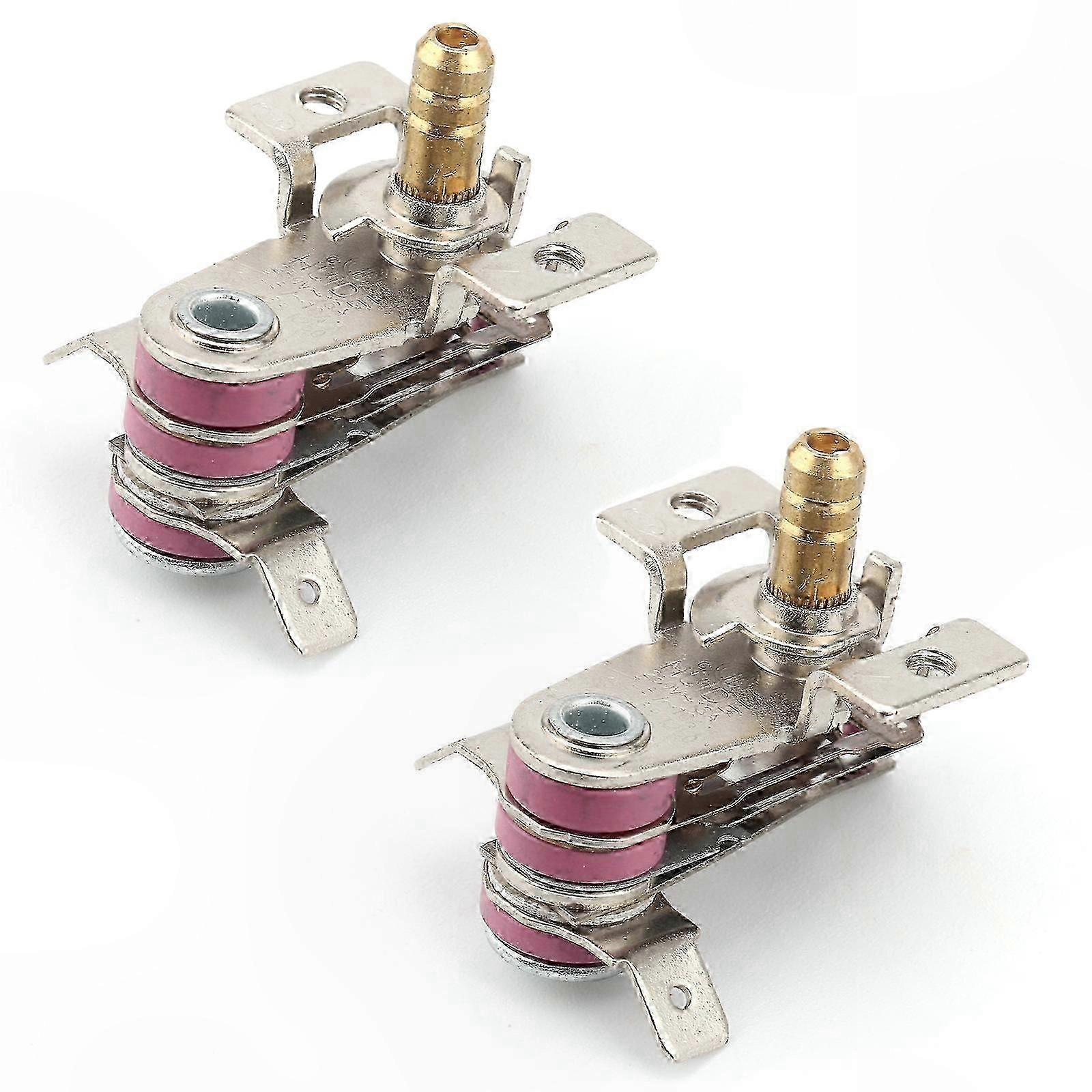 Adjustable Thermostat Temperature Controller for Electric Oven, 250V 16A, 2-Pack