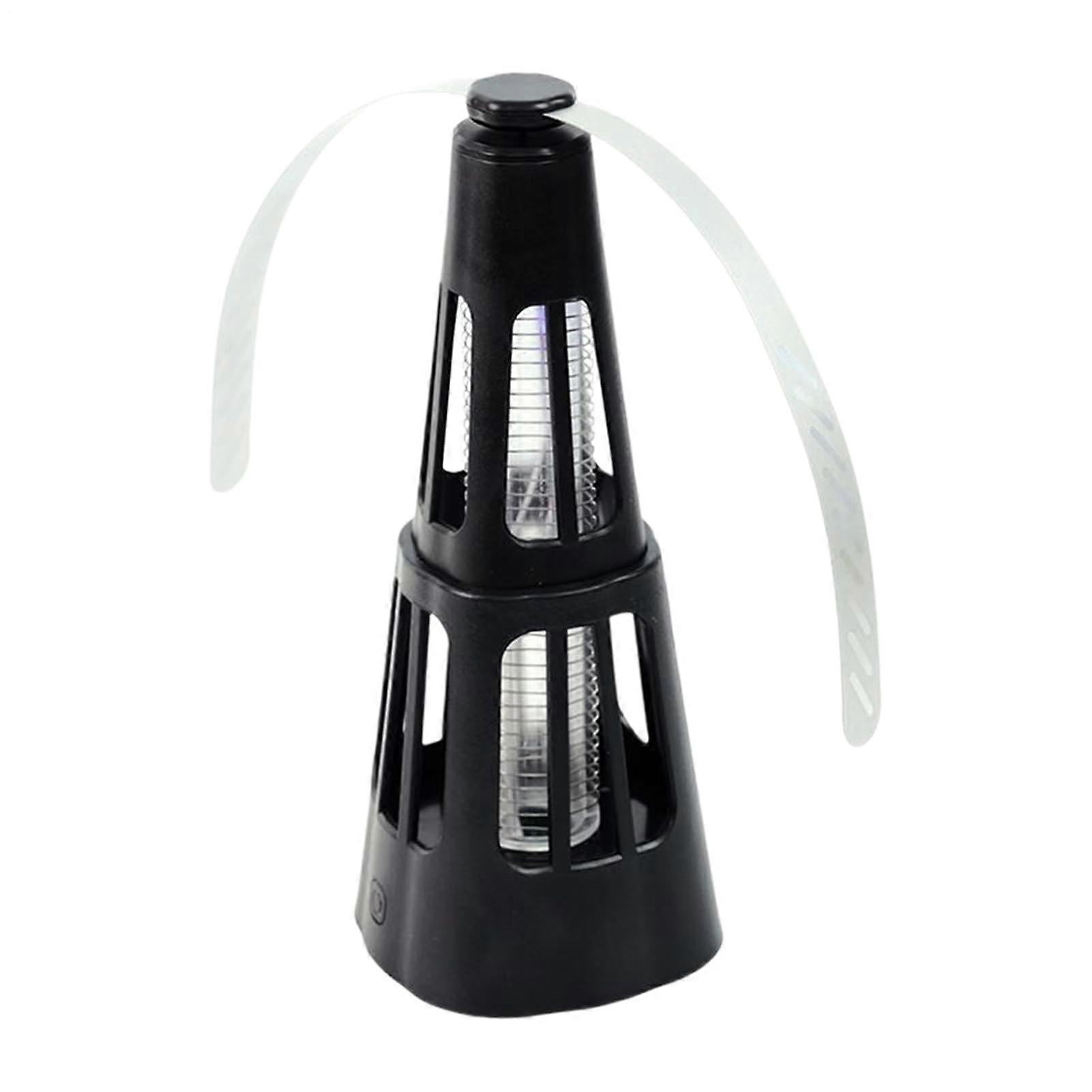 USB Powered Automatic Table Fan Cordless Swatter For Indoor Outdoor Use Desk Kitchen Dorm Patio