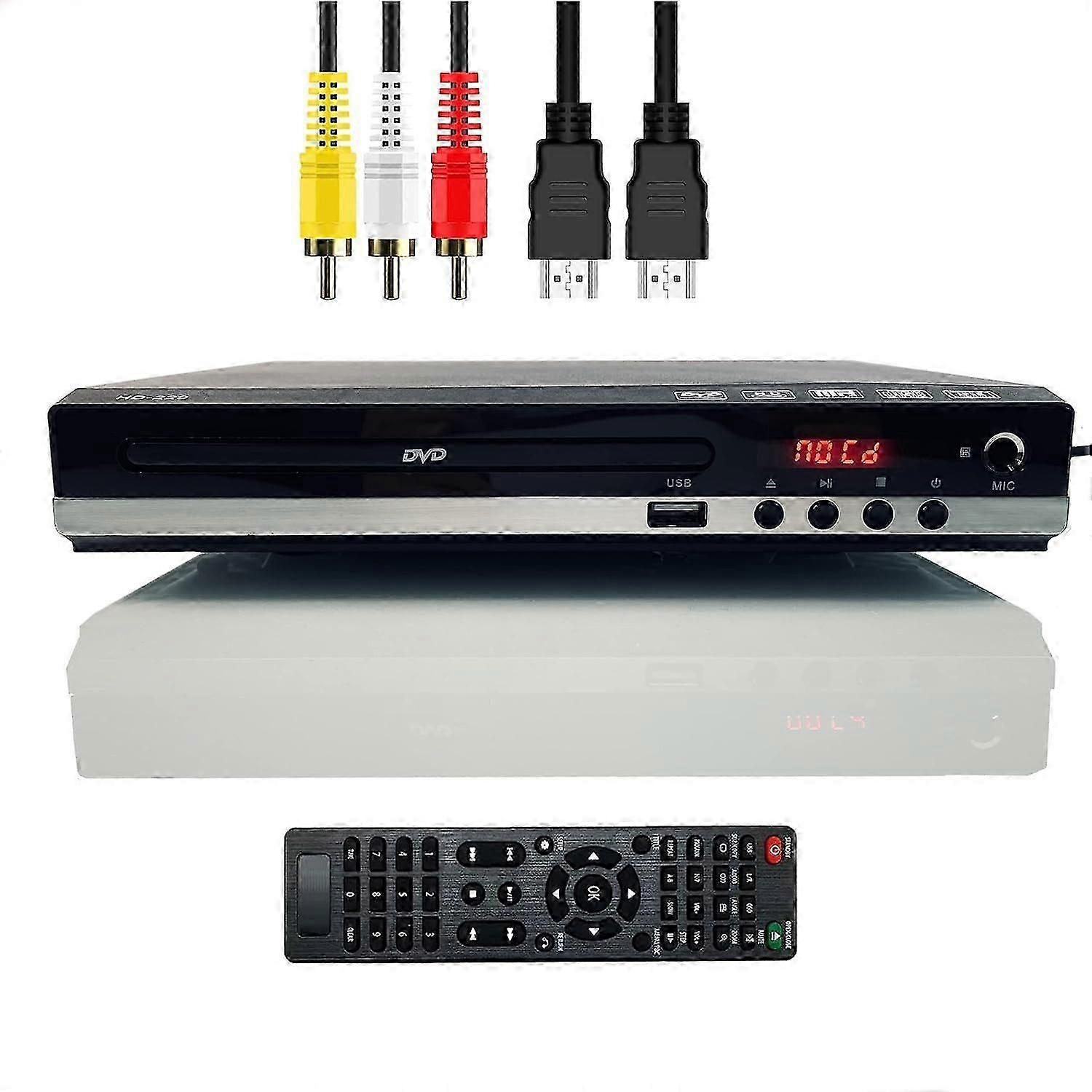 1080P HDMI DVD player for Smart TV, supports Full HD resolution and enhanced viewing