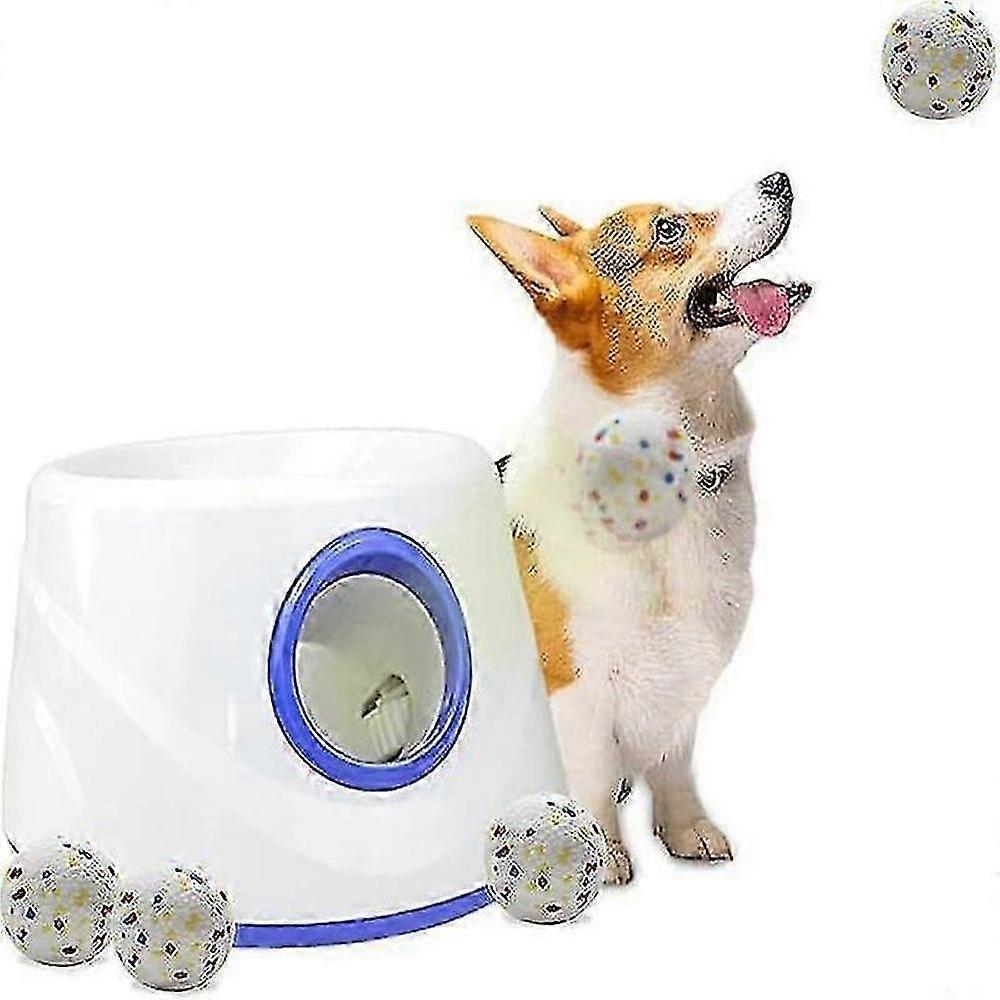 Automatic Dog Ball Launcher Toy with Adjustable Distance for Small and Medium Dogs