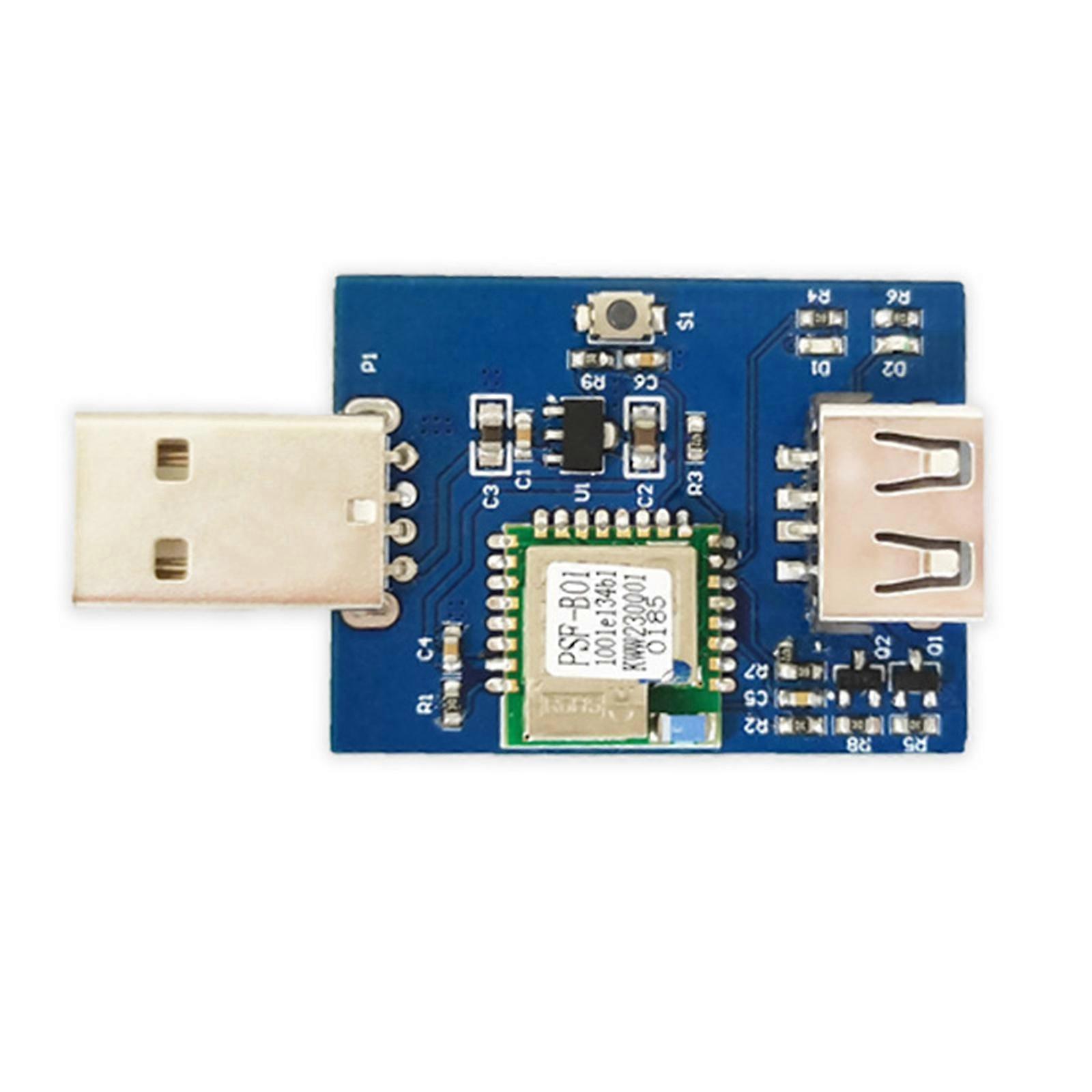 Intelligent USB Clock Change Automatic On Away Control For Electronic Devices Charging Multicolor