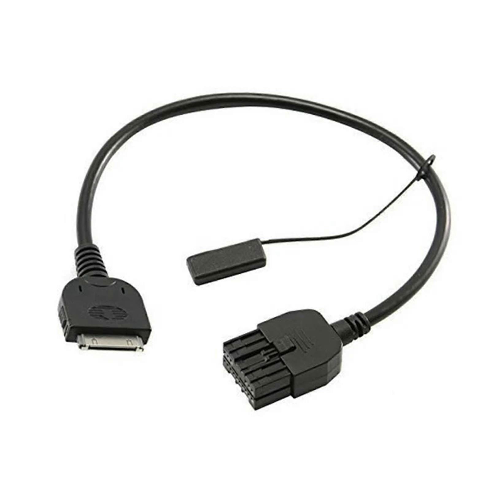 Replacement Cable with Dust Caps Auto Accessories Easy Installation Aux Input Interface Cable Port for Loulan 2009-2012 Multicolor