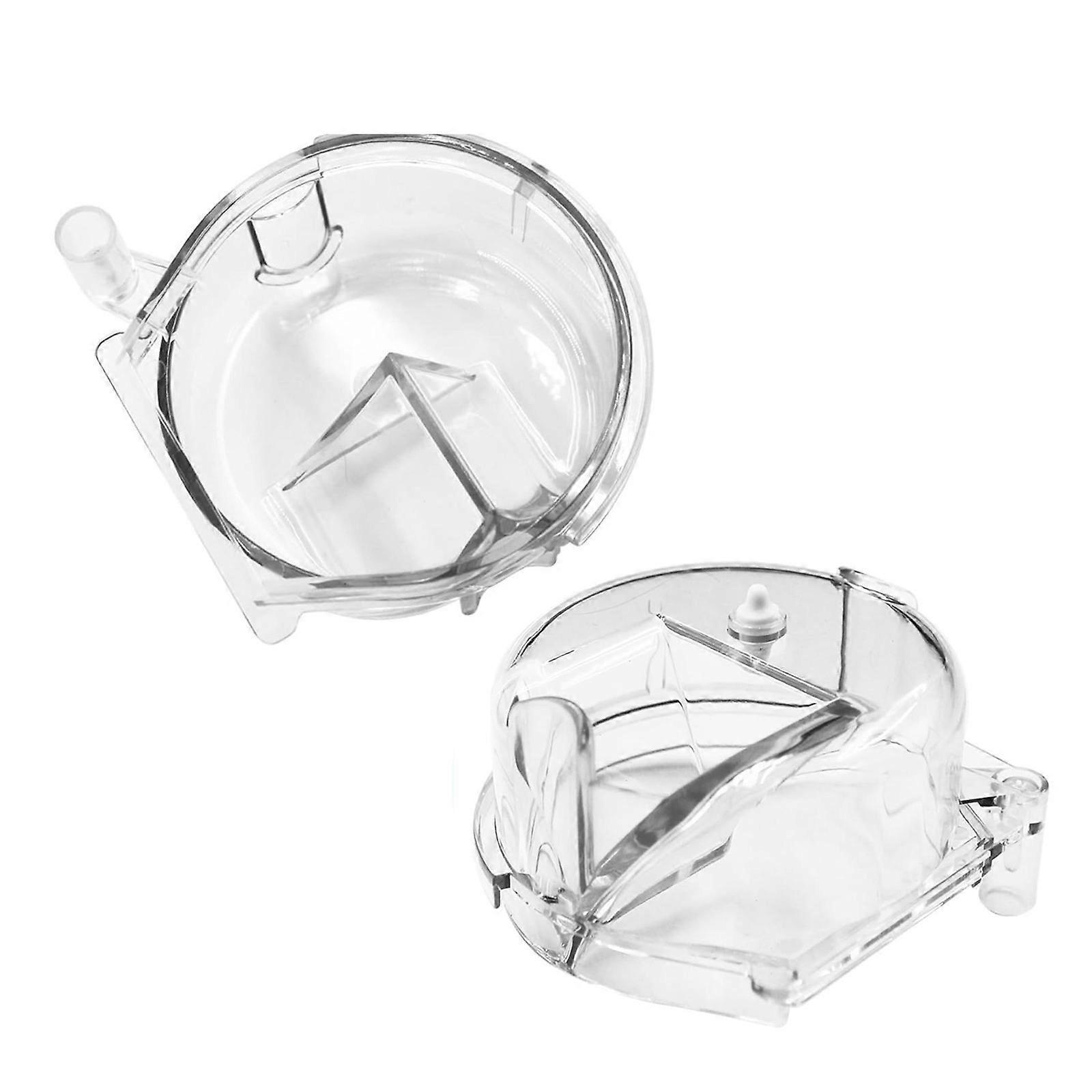 Pack of 2 User Friendly Grinder Lid Grinder Maintenance Part Grinder Assembly Lid Plastic Texture for Quick Detachment Multicolor