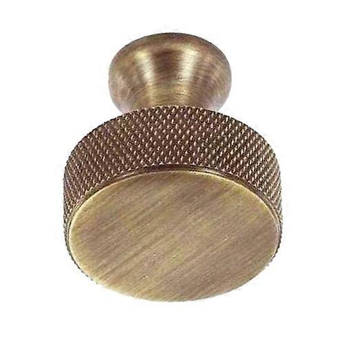 Smiths Architectural Cross Knurled Brass Door Knob