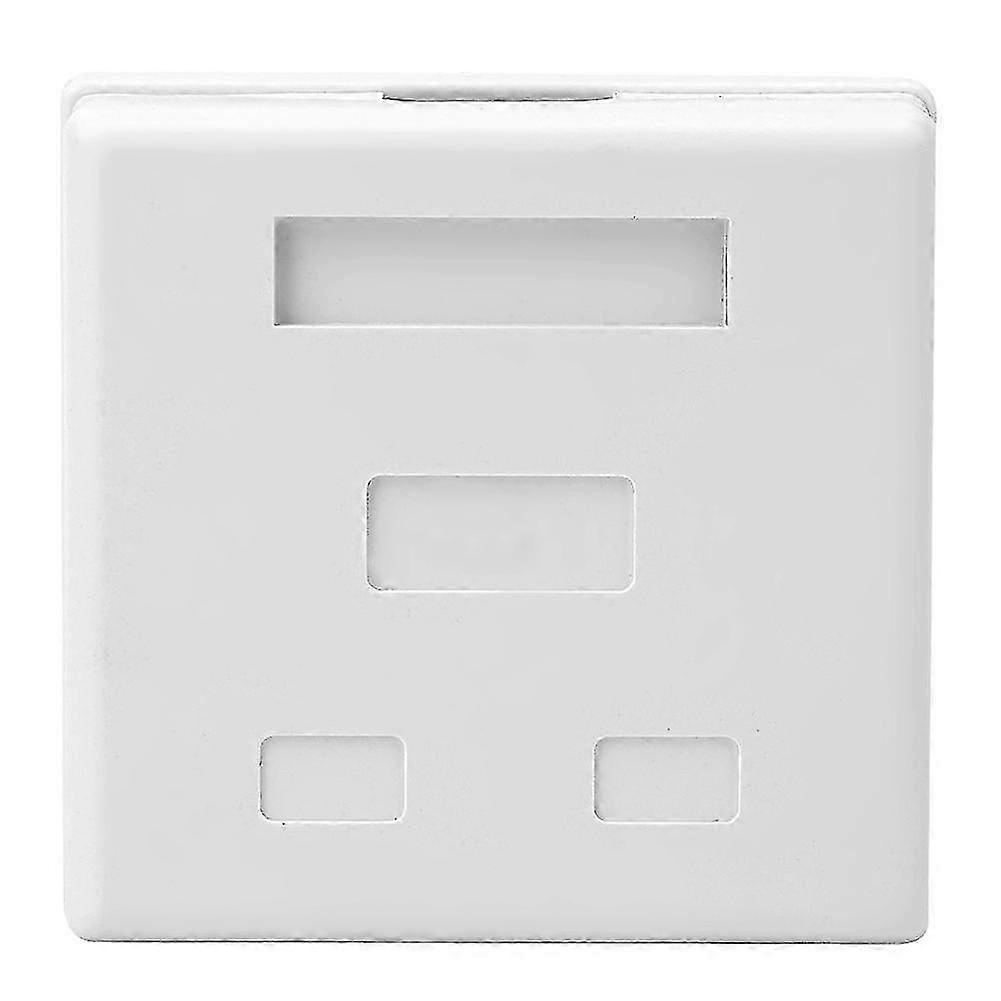 Network Module Box Double-Port Desktop Cat.6 Cologne-6 Shielded RJ45-8P8C Integrated