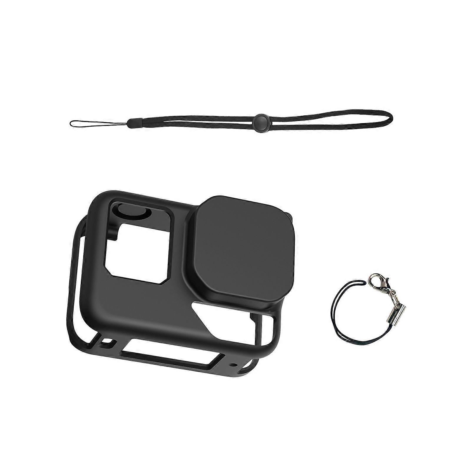 Silicone Case Featuring Precise Cut and Durability For 360 Action With Lens Cover Multicolor