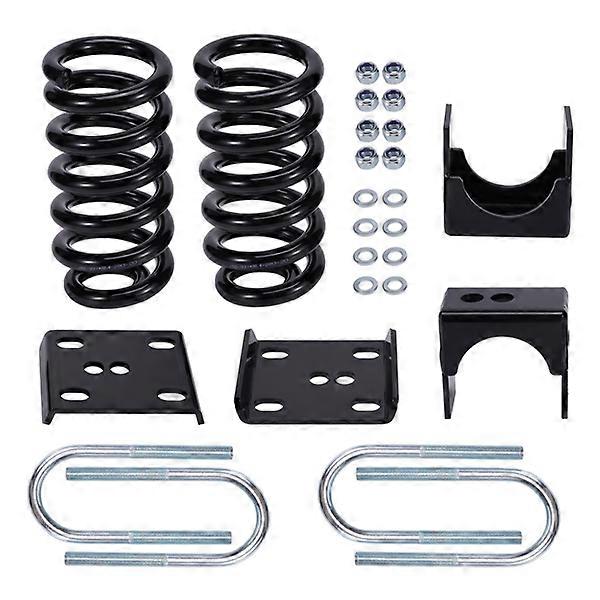 Front 3" Rear 5" Drop Lowering Springs Flip Kit Fit For Chevy C10 GMC C15 1973-1987 NO.7408