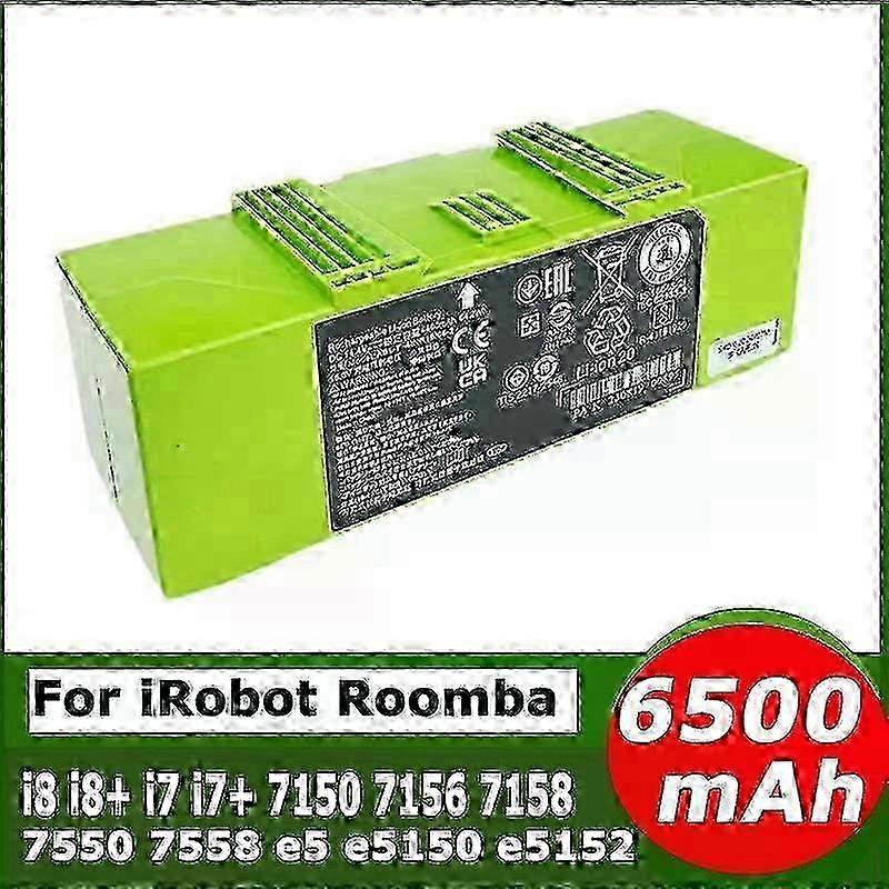Applies to I7 14.4V 5200mAh i7 Battery Replacement for iRobot Roomba e and i Series i7+ e5 7150 7550 i3 3150 i3+ 3550 i4 4150 i4+ 4624864