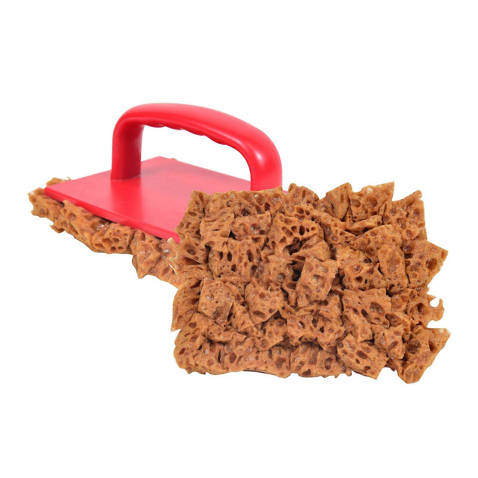 Versatile Sponge Paint Roller Brush for Household Cleaning Sturdy Handle For Smaller Areas & Precise Work Tools  Red