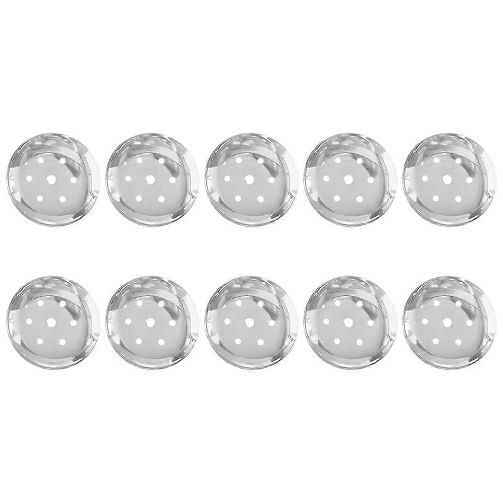 10Pcs Chandelier Lamp Fly Saucer Ceiling Lamp Plate Ceiling Light Disc Ceiling Light Base