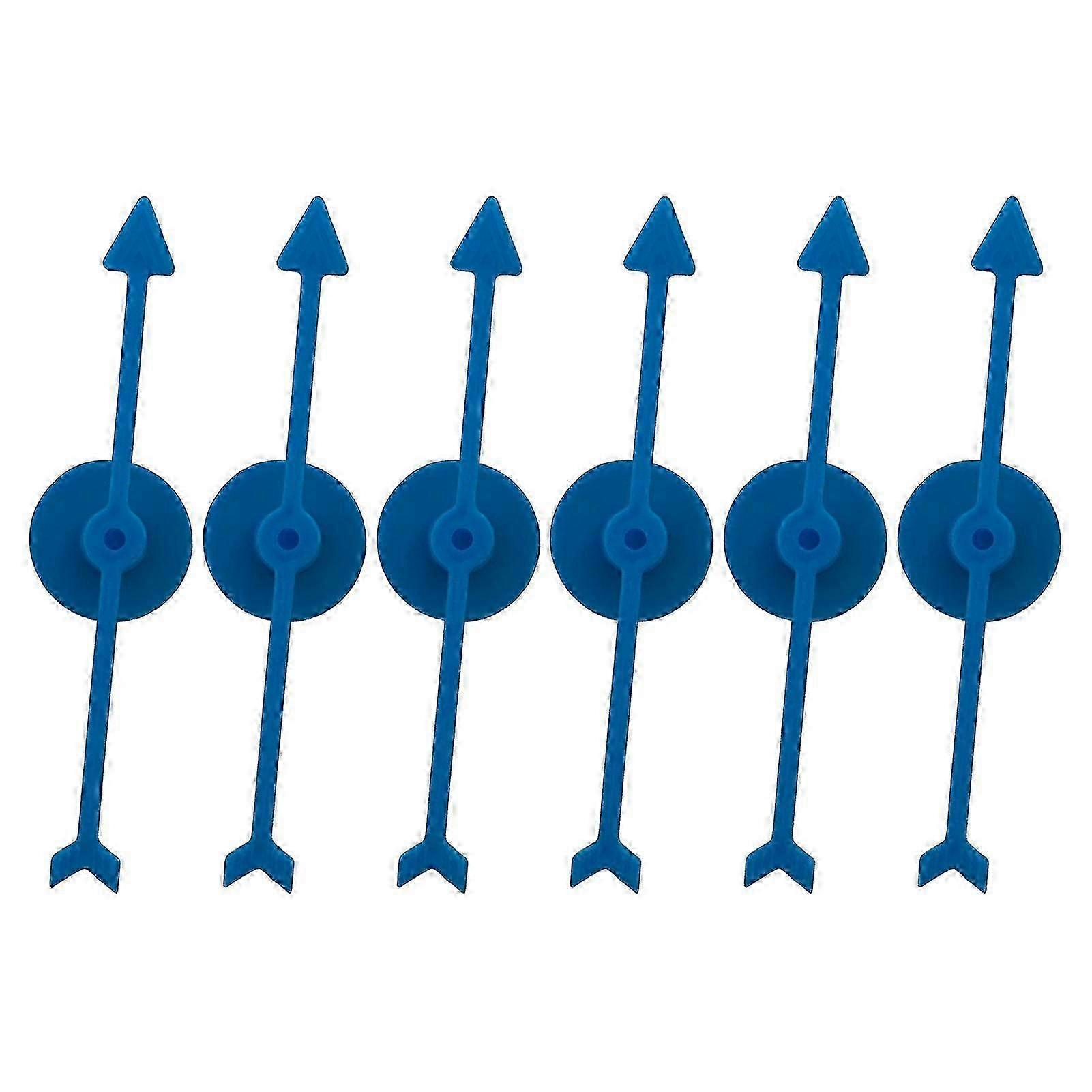 e 6Pcs Large Arrow Spinner with Suction Cup Heavy Duty Plastic Pointer Tools Family Night Party Board Game Prop Classroom Math Teaching
