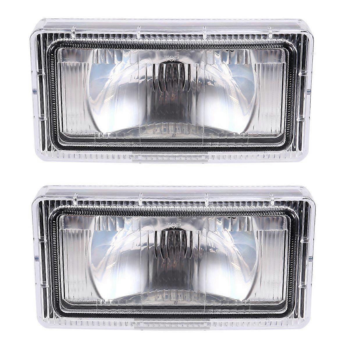 2PCS Car Front Bumper Fog Lights Foglamp for 124 Additional Fog Lamp Front Fog Driving Light