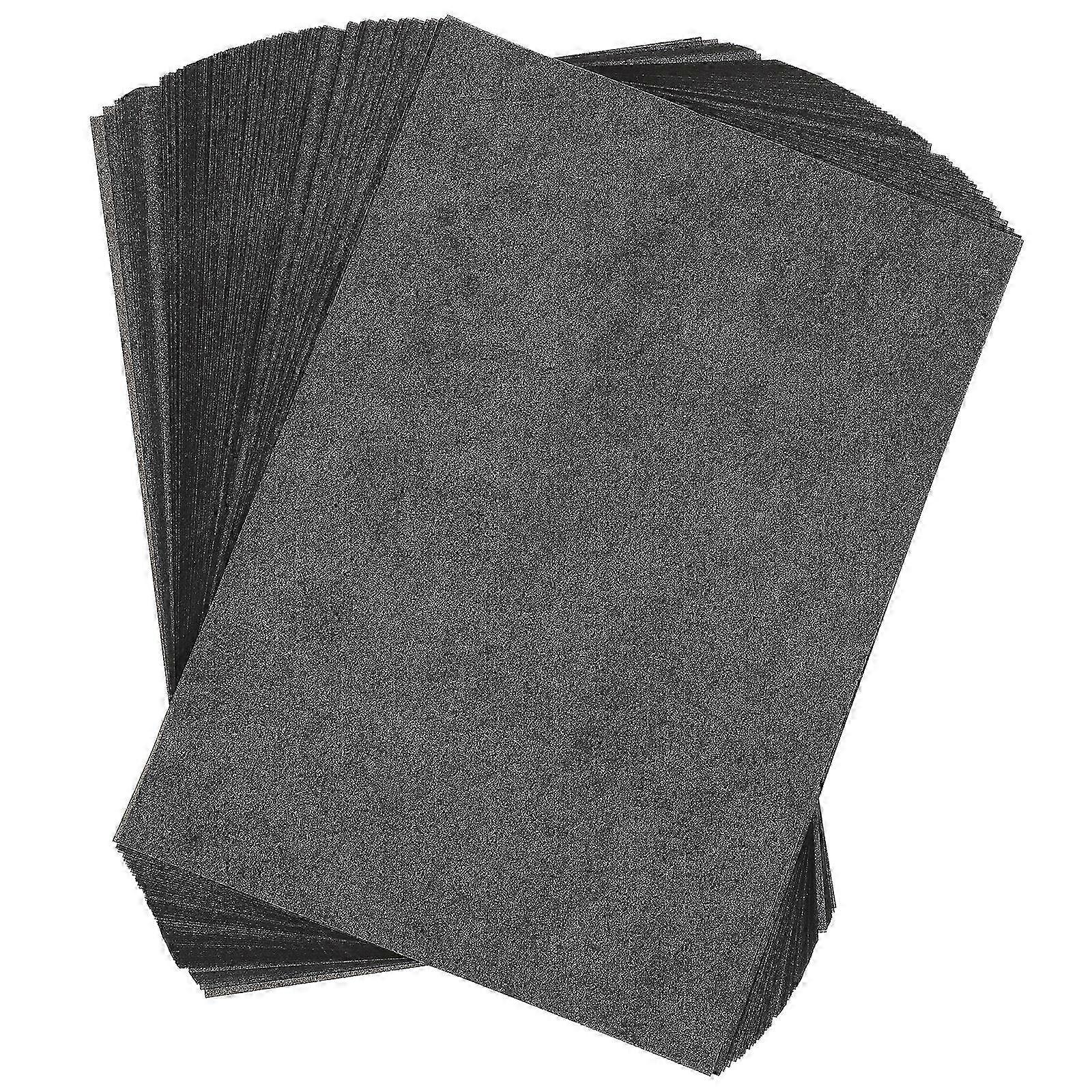 100 ark kopiatorpapper Karbonpapper Kalkerpapper Svart karbonpapper Transferkalkerpapper