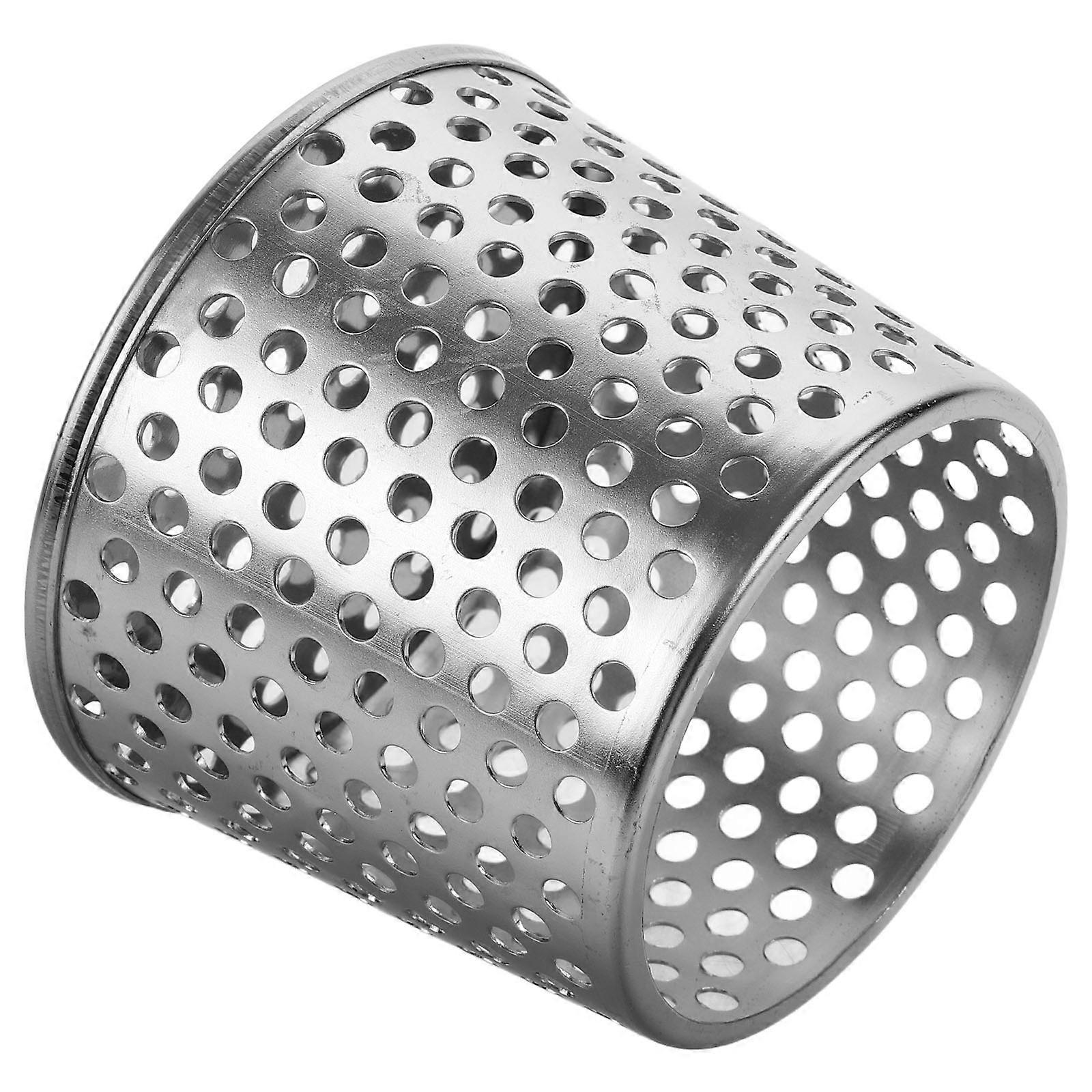 Gutter Downspout Guards Downspout Drain Gutter Guard Filter For Builders Indoor Flooring Silver 10.00X8.30X8.00CM Drainage 1Pack