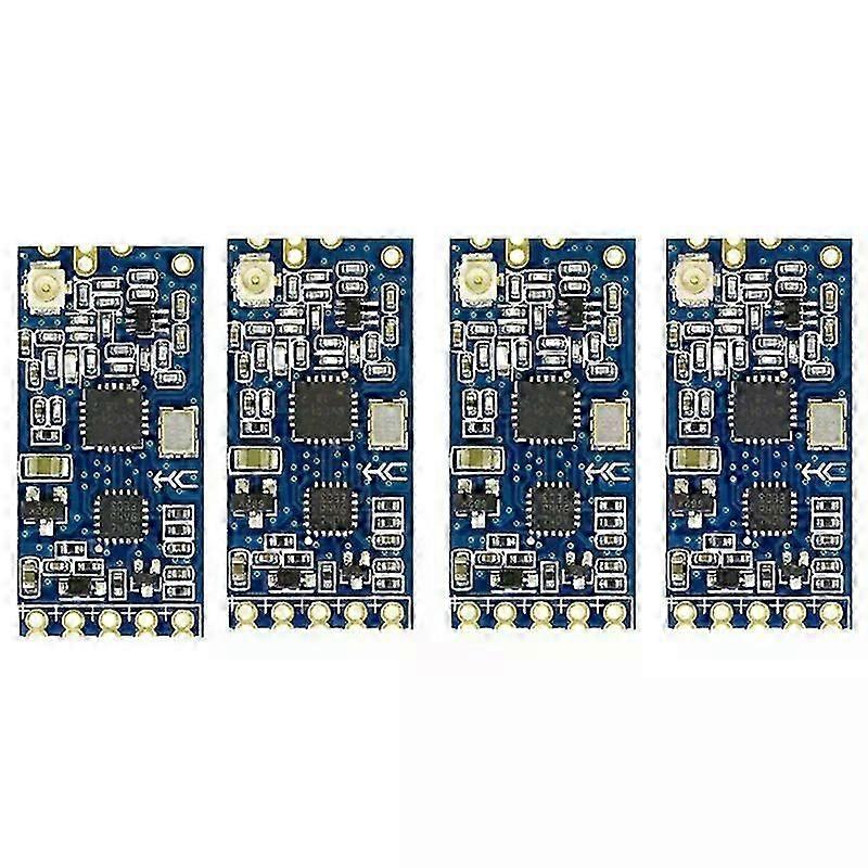 -12 433Mhz SI4463 Wireless Serial Port Module 1000M Replace Bluetooth HC12 - 4 PCS