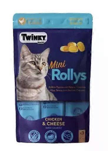 Sandimas Twiny Snack Mini Rollys de Frango e Queijo para Cães (Gatos , Snacks)