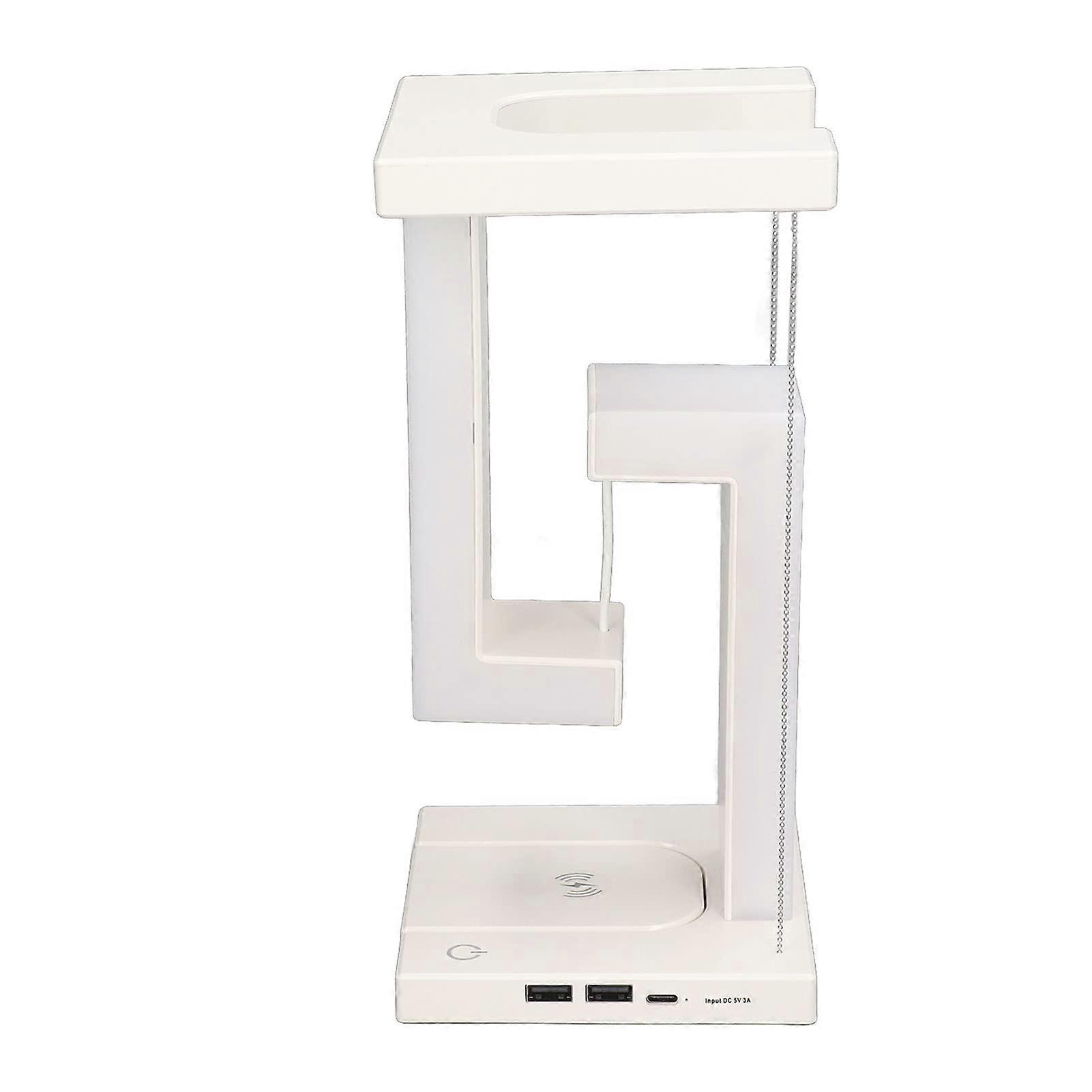 Magnetic Levitation Desk Lamp with Touch Control, Wireless Charging and Three Lighting Modes