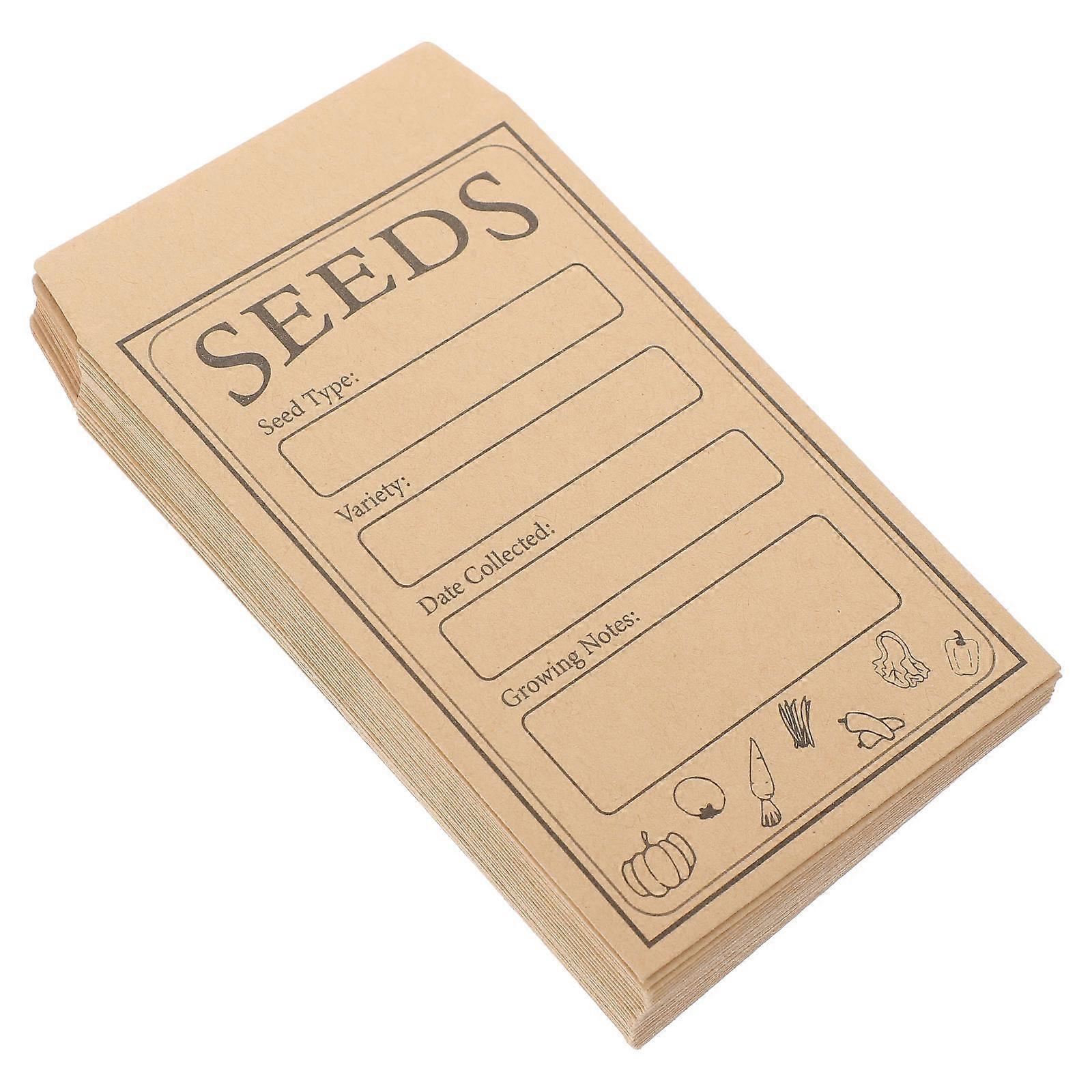 Seed Packets Paper Envelopes for Organizing 250Pcs Containers